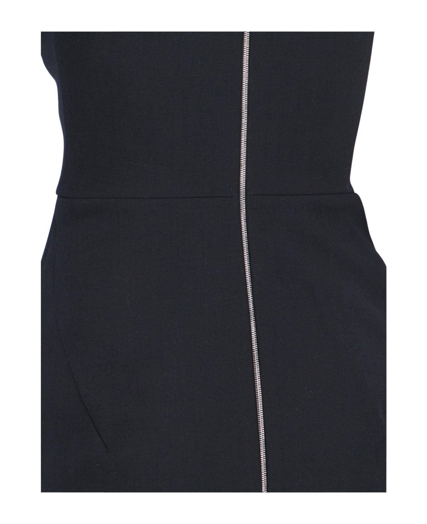 Victoria Beckham Midi T-shirt Dress - Black  