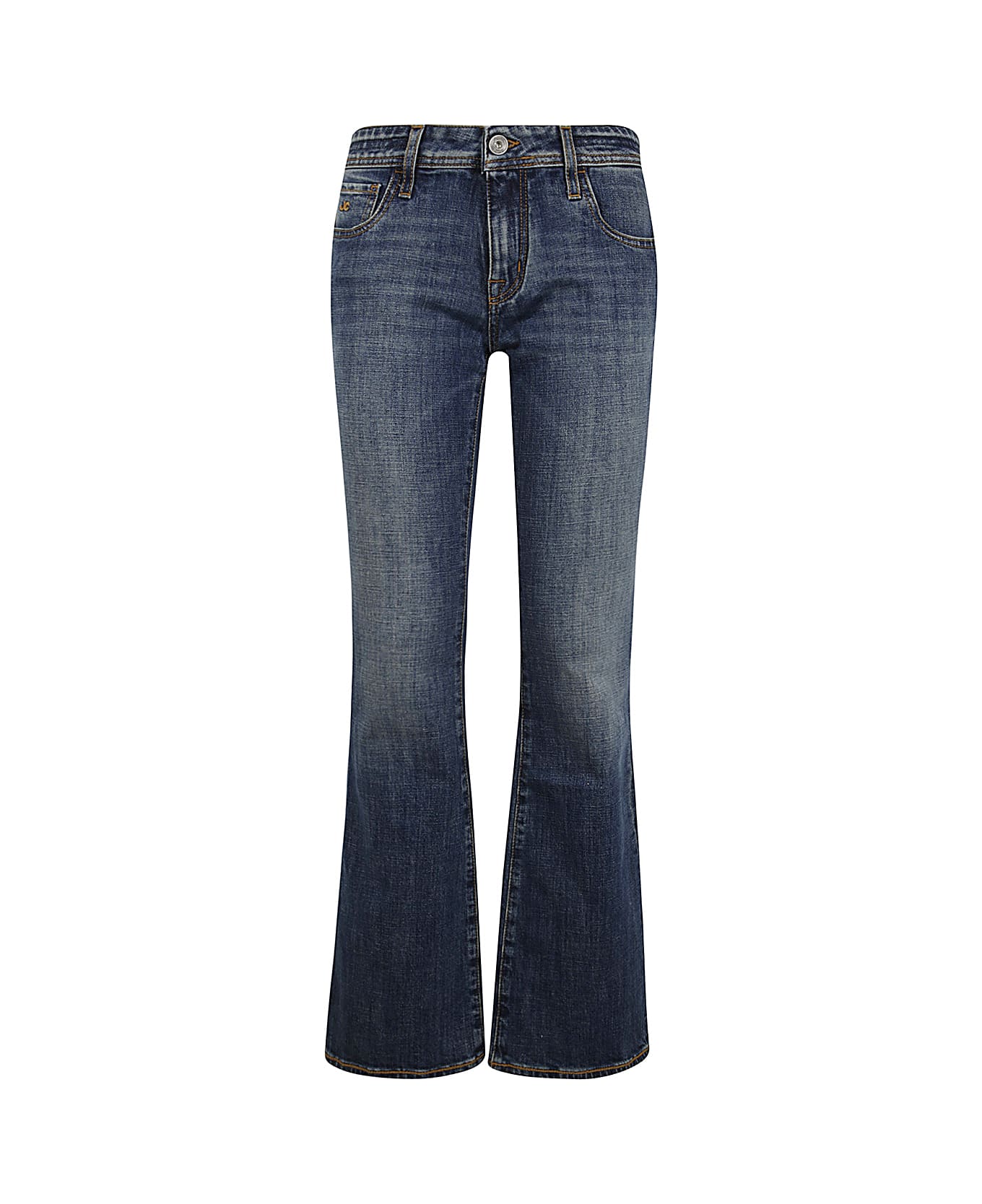 Jacob Cohen Lux 5pockets Flaire Regular Waist - F Blue デニム