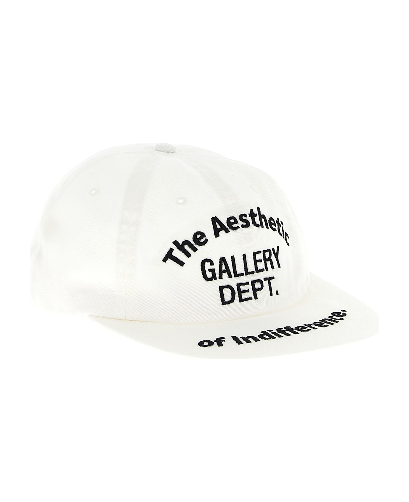 Gallery Dept. 'aesthetic Of Indifference' Cap - White/Black