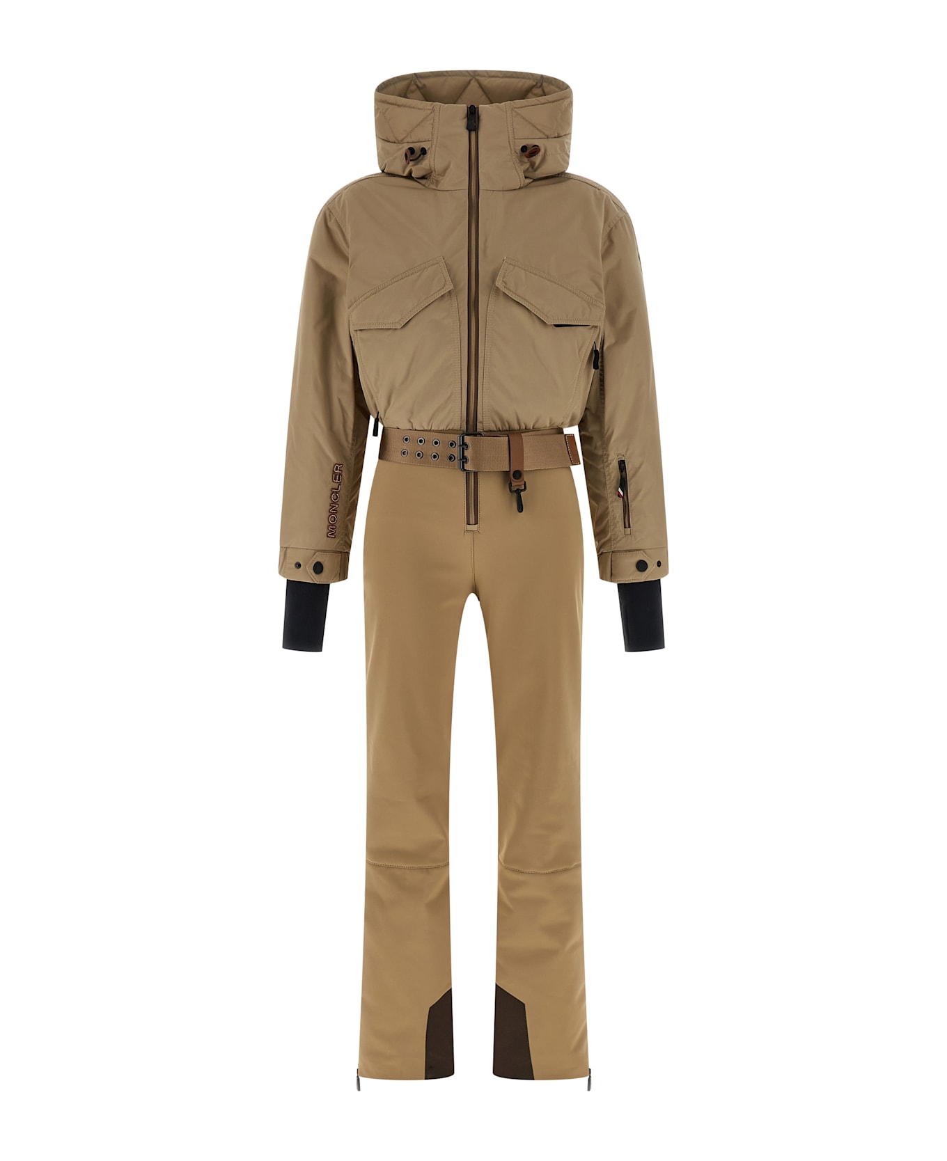 Moncler Grenoble Ski Suit - Beige