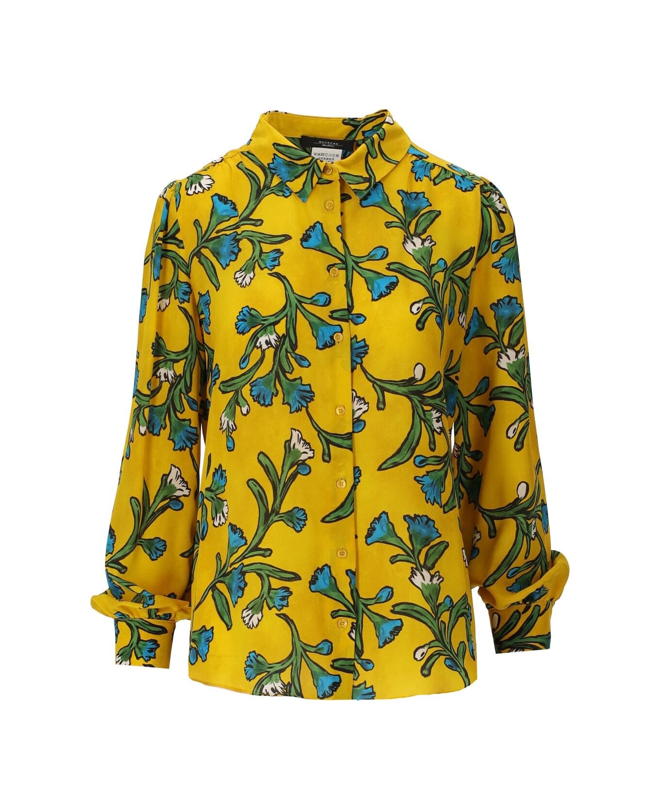 Weekend Max Mara Max Mara Weekend Epopea Yellow Shirt - Giallo