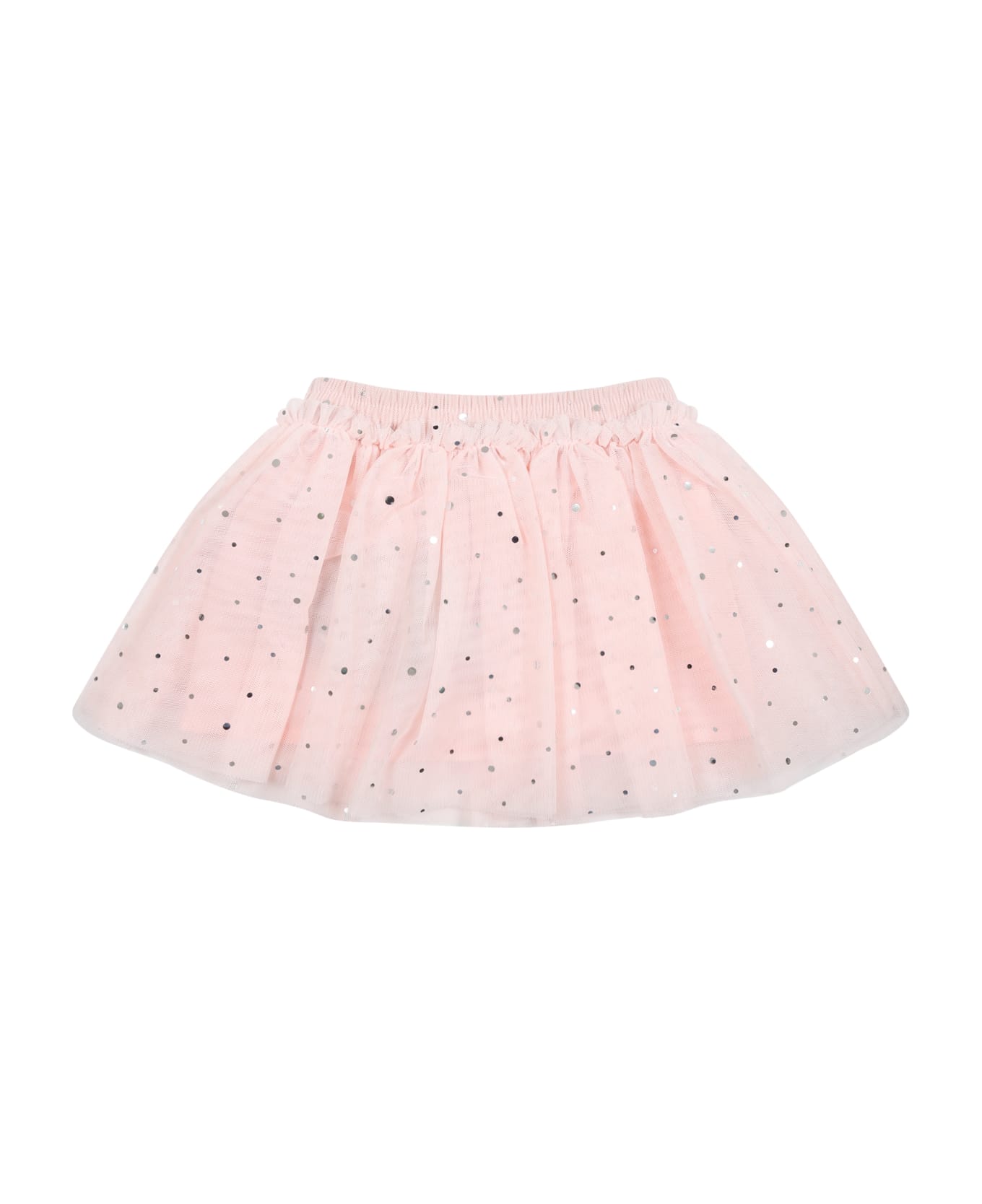 Stella McCartney Kids Pink Skirt For Baby Girl With Sequins - Pink