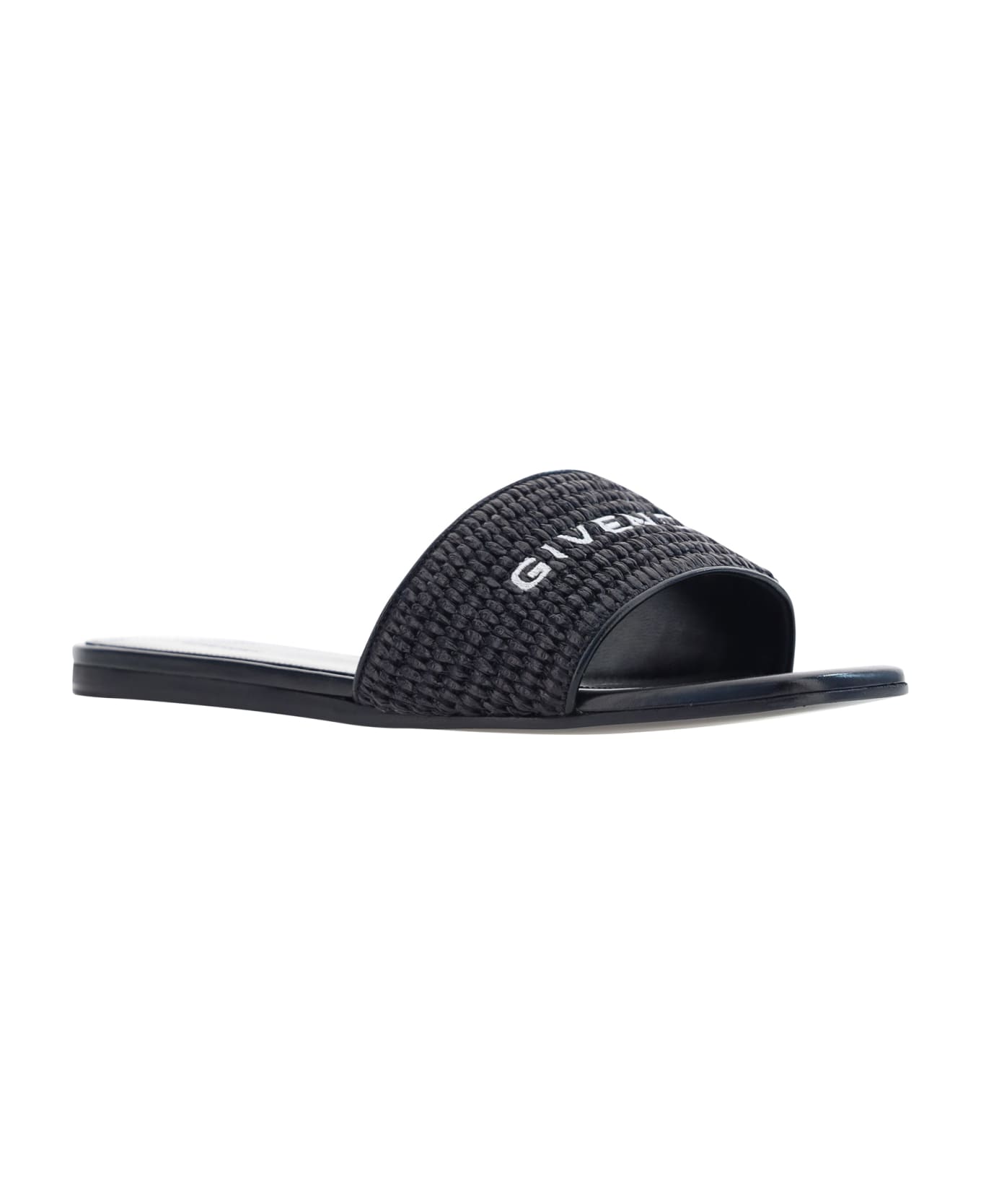 Givenchy 4g Flat Sandals - Black サンダル