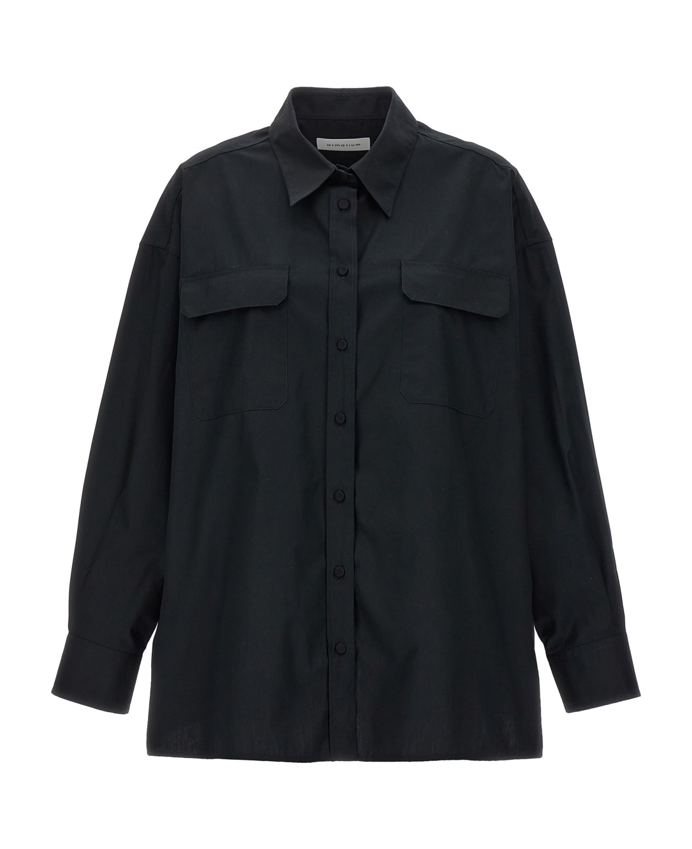 Armarium 'leo Pocket' Shirt - Black  