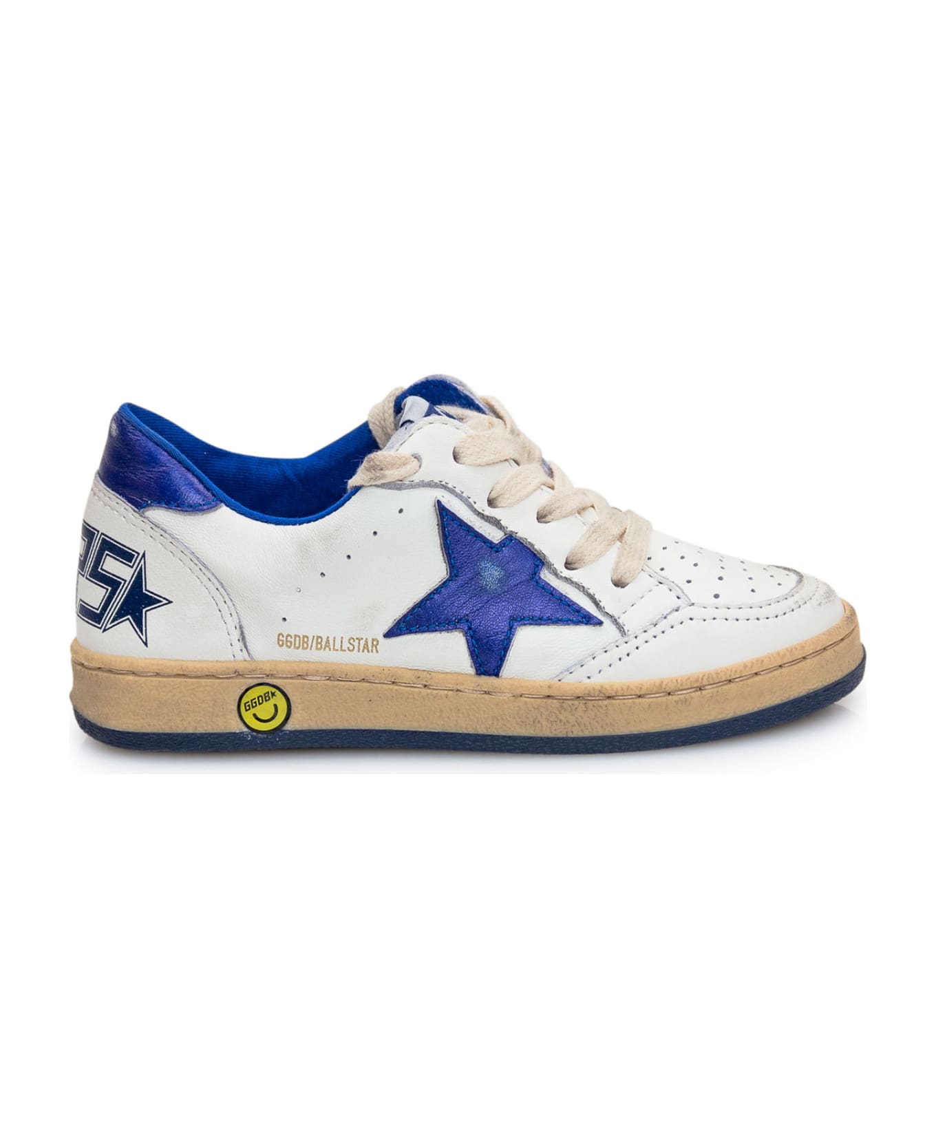 Golden Goose Ballstar Sneaker - White/blue