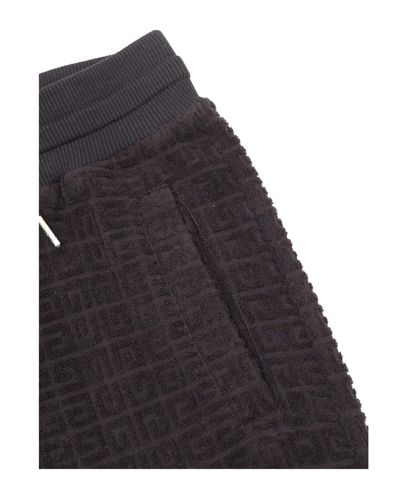 Givenchy 4g Motif Jacquard Hooded Tracksuit - Black