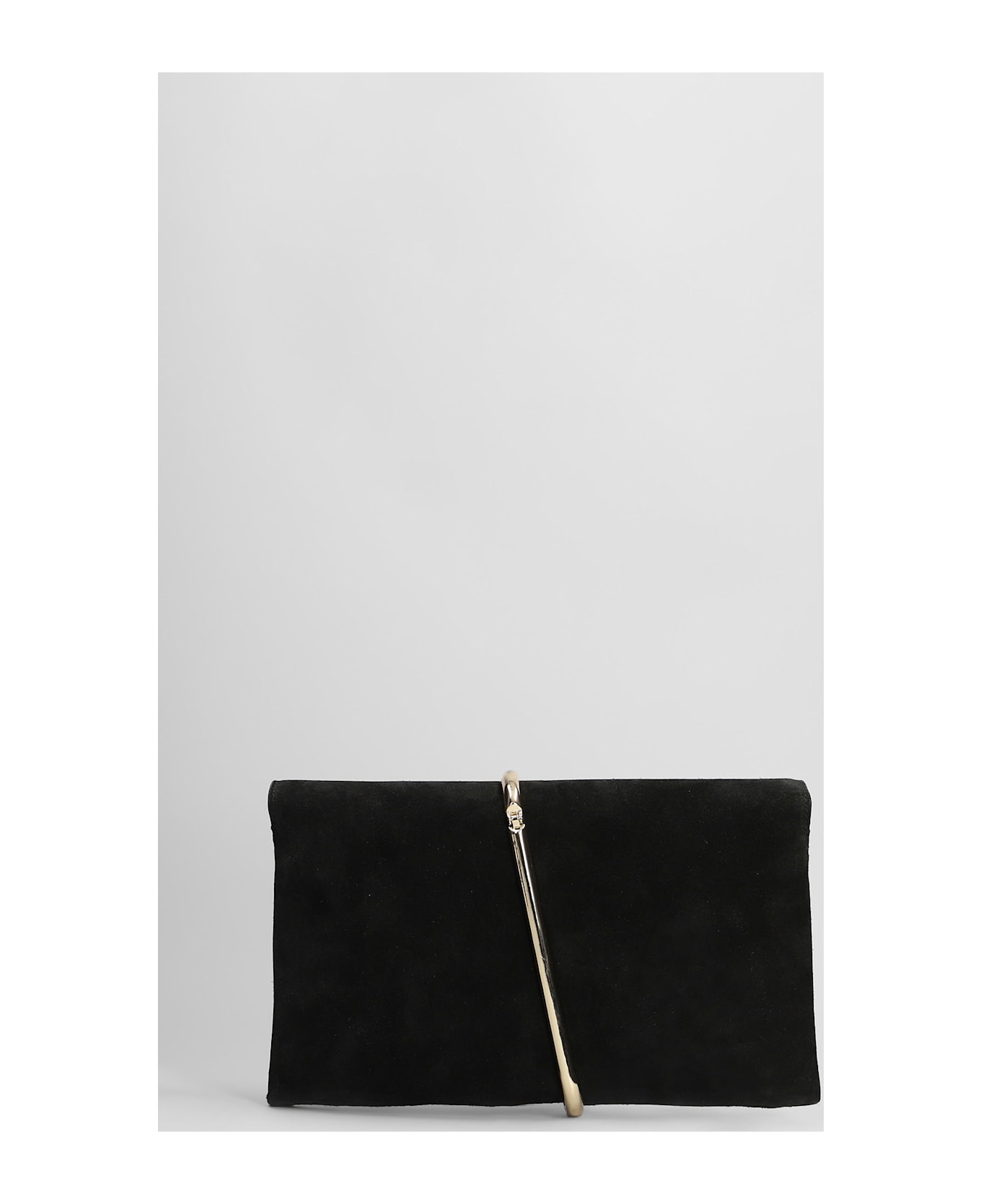 Simkhai Amaya Clutch In Black Leather - black