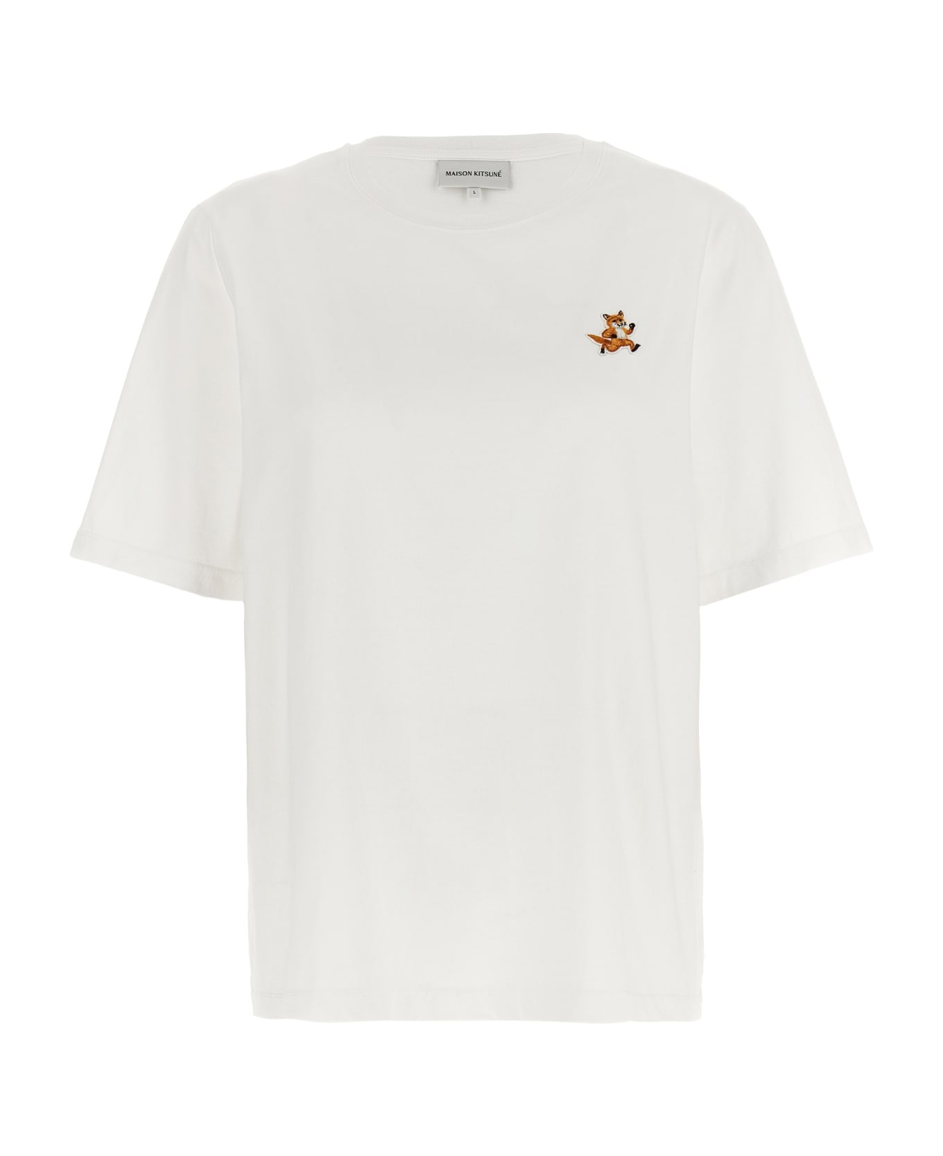 Maison Kitsuné 'speedy Fox' T-shirt - White Tシャツ