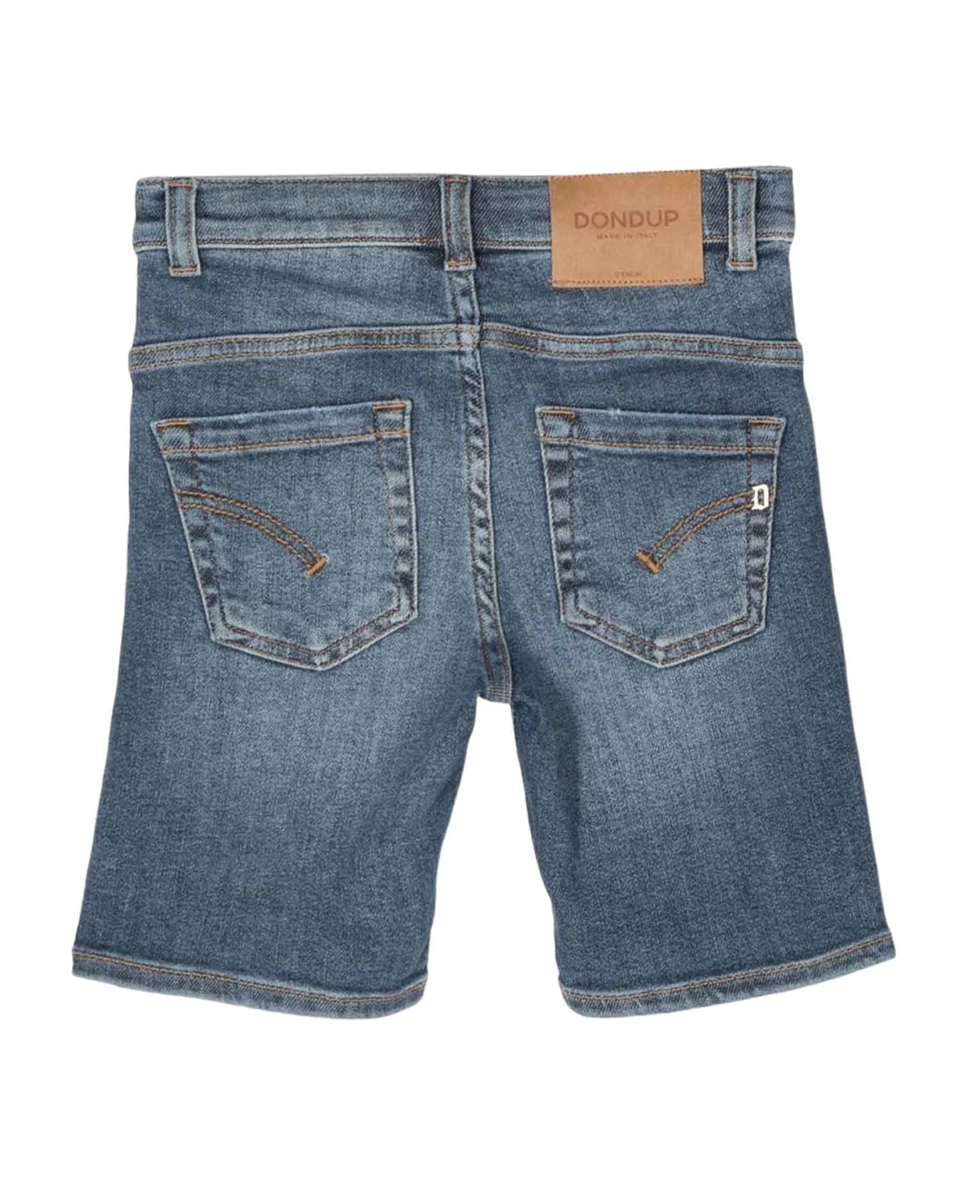 Dondup Denim Shorts Boy - Blu ボトムス