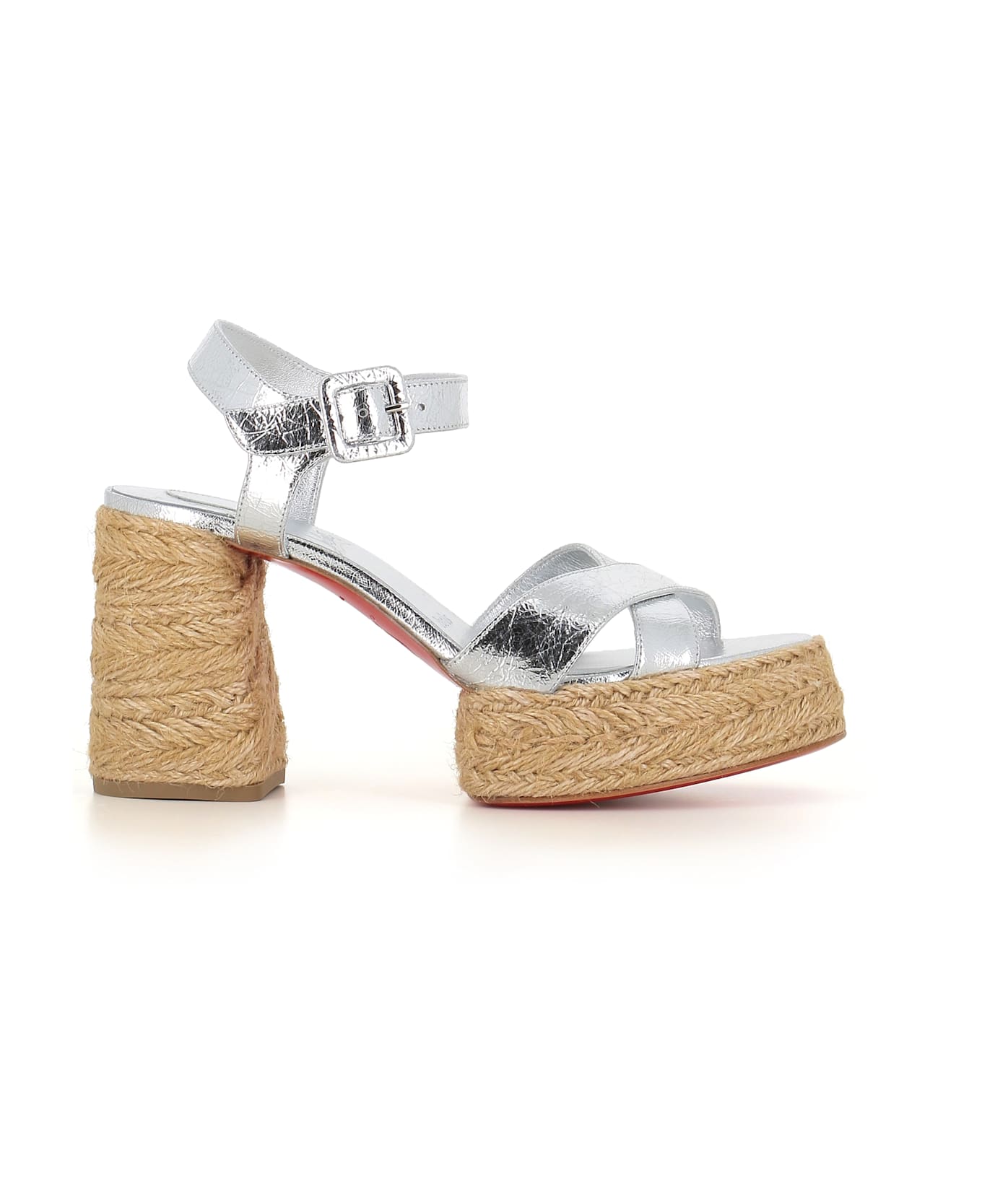 Christian Louboutin Sandal Calakala 85 - Silver