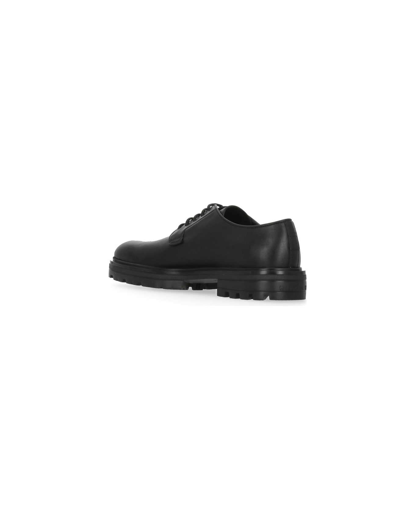 Hogan H673 Lace Up Shoes - Black