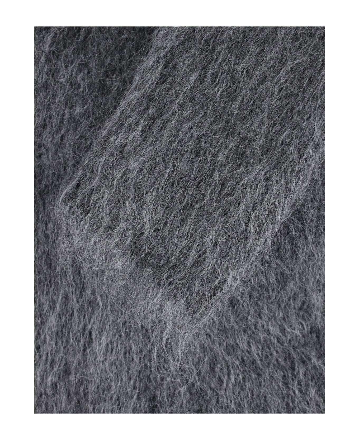 Gucci Mohair Blend Cardigan - Gray