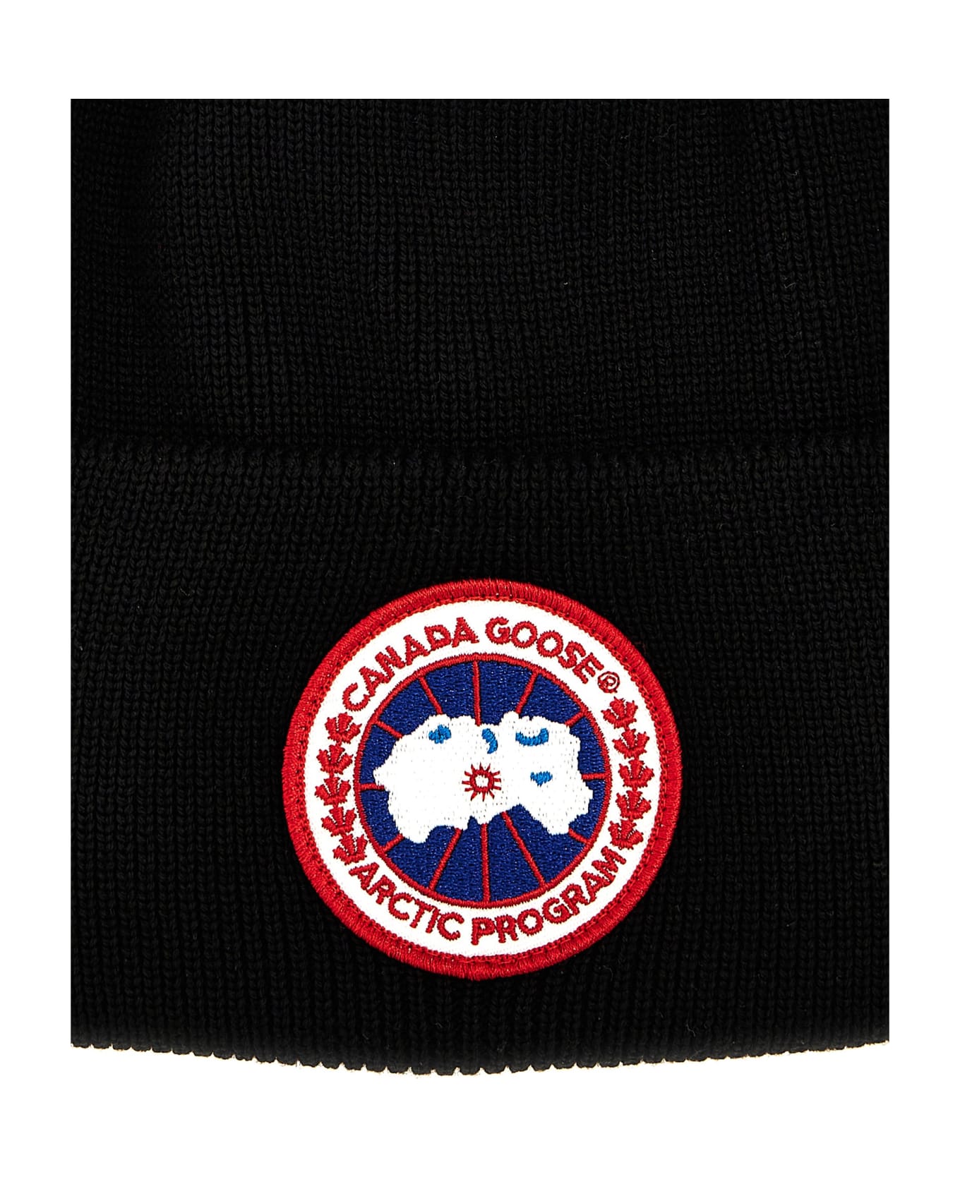 Canada Goose 'arctic Disc Toque' Cap - Black 帽子