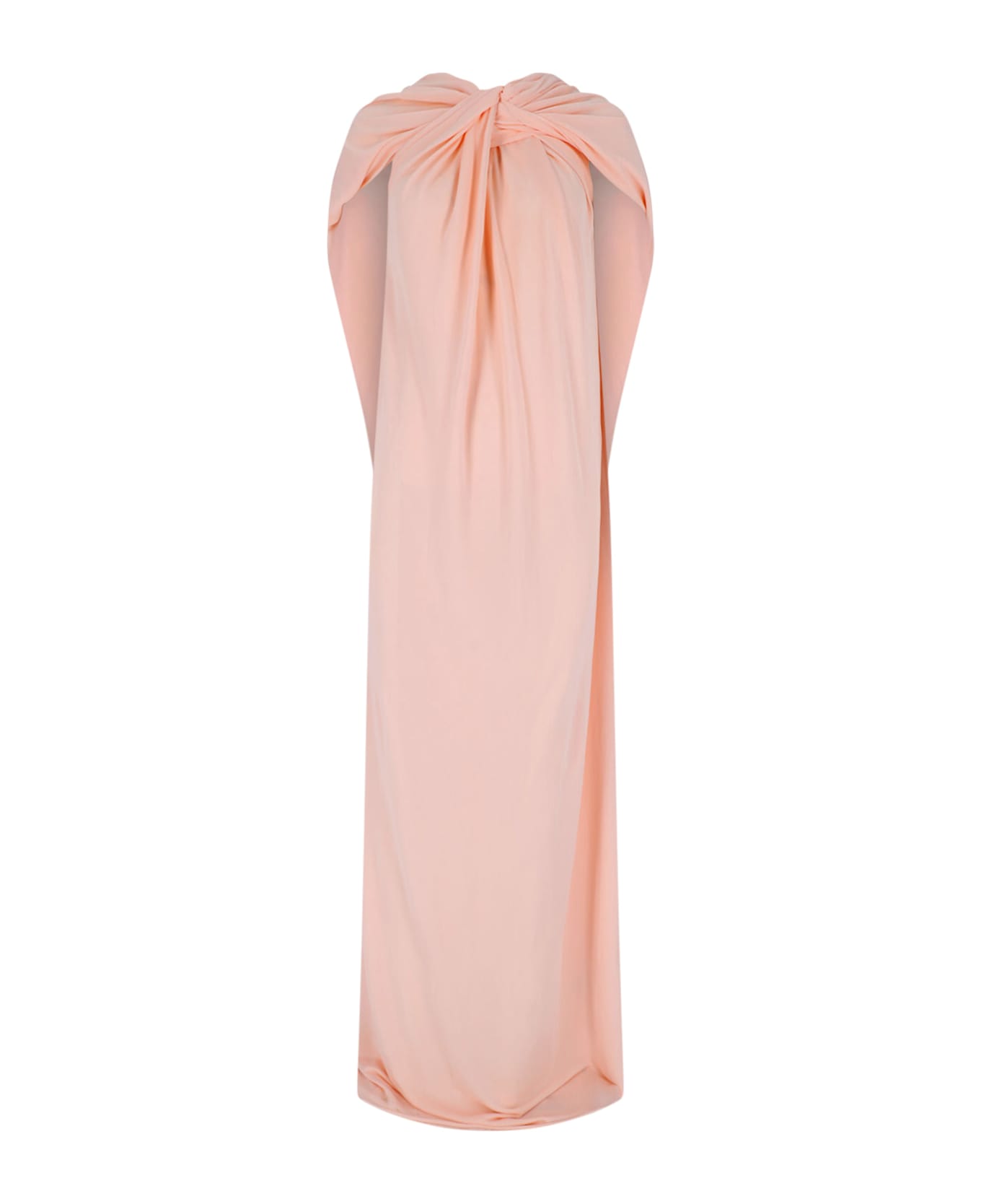 Jil Sander Draped Maxi Dress - Pink