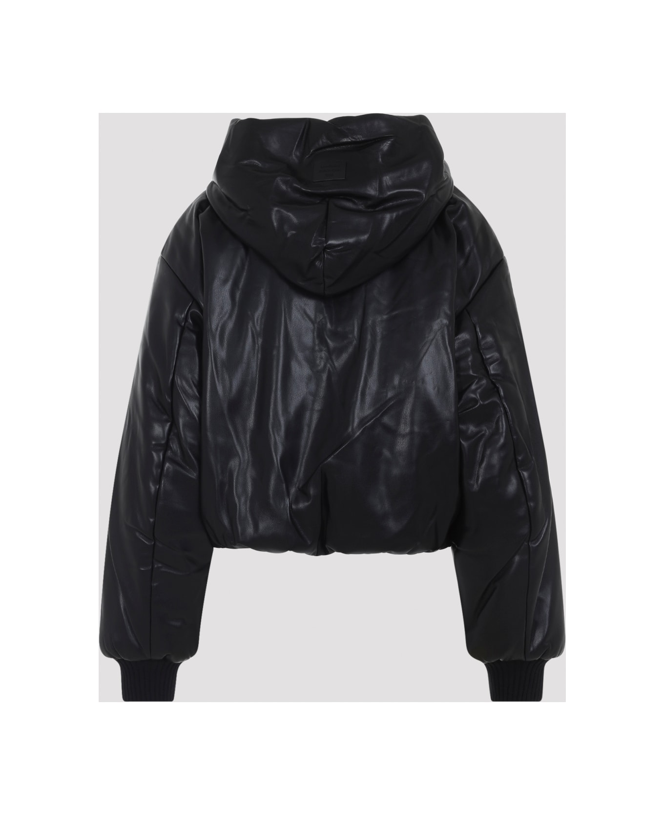 Acne Studios Polyester Bomber Jacket - BLACK