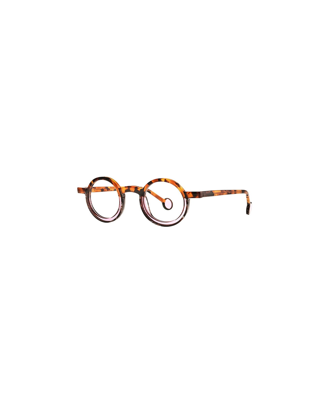 Theo Eyewear Altalena - 8 Glasses - tortoise/transparent/pink アイウェア