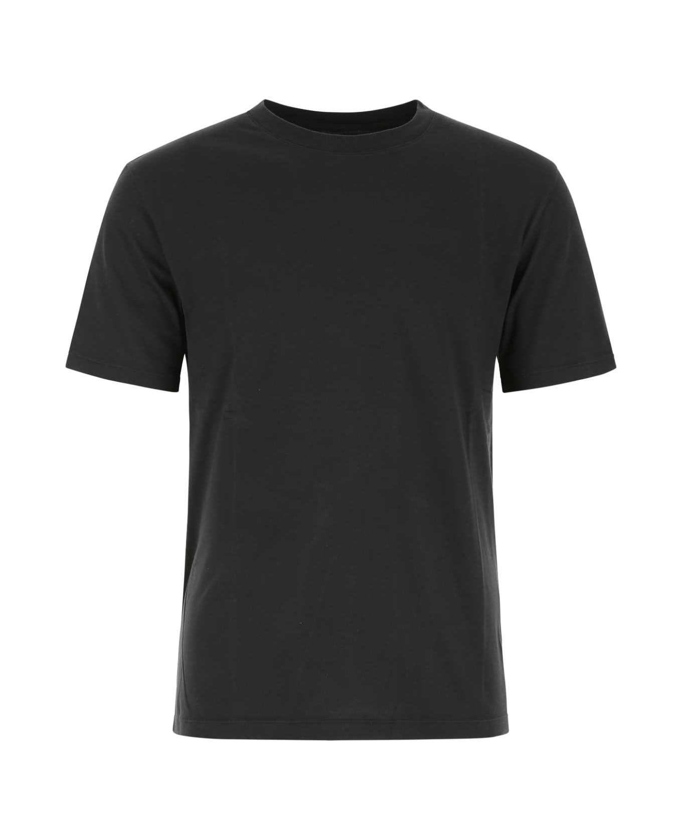 Maison Margiela Black Cotton T-shirt - 855