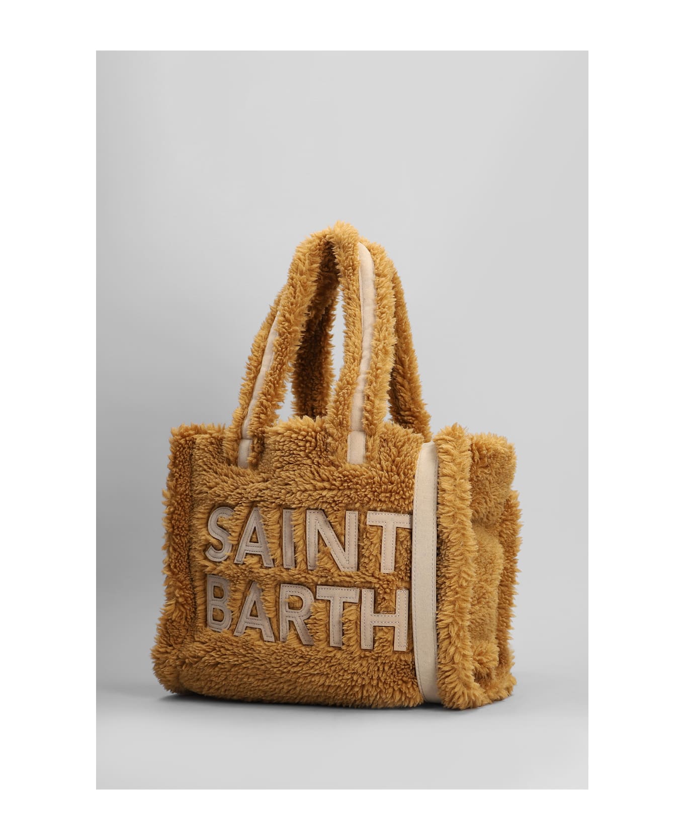 MC2 Saint Barth Soft Gab S Tote In Brown Polyester - brown