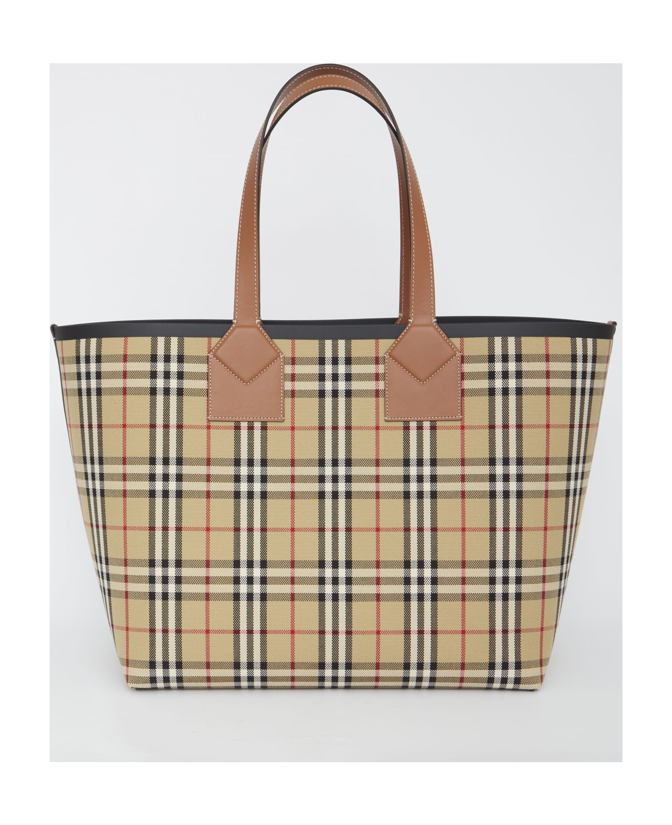 トートバッグ Burberry FW25 LL HIGHLAND TOTE (8112222 B9368) Burberry Large London Tote Bag | italist
