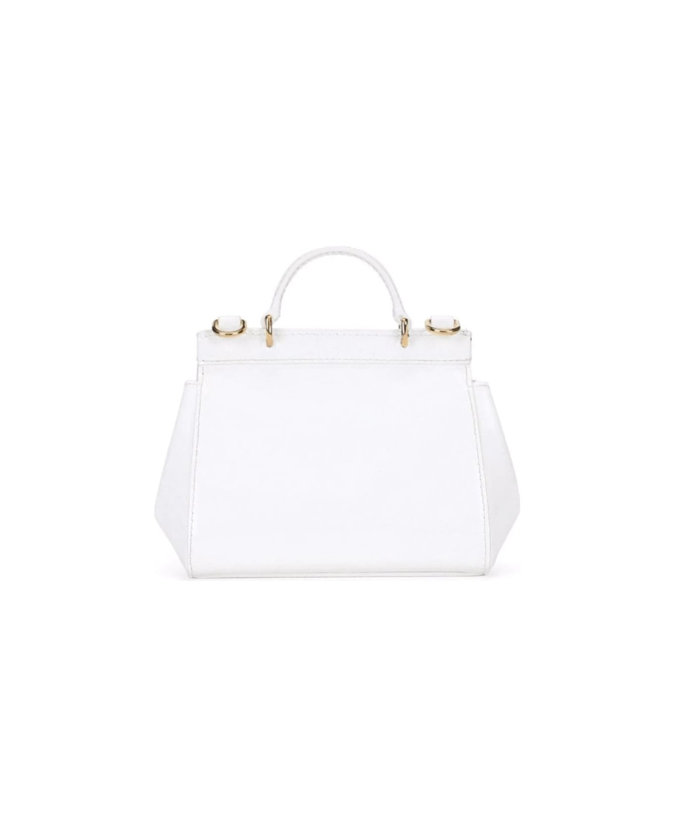Dolce & Gabbana Shoulder Bag "patent Leather" - WHITE