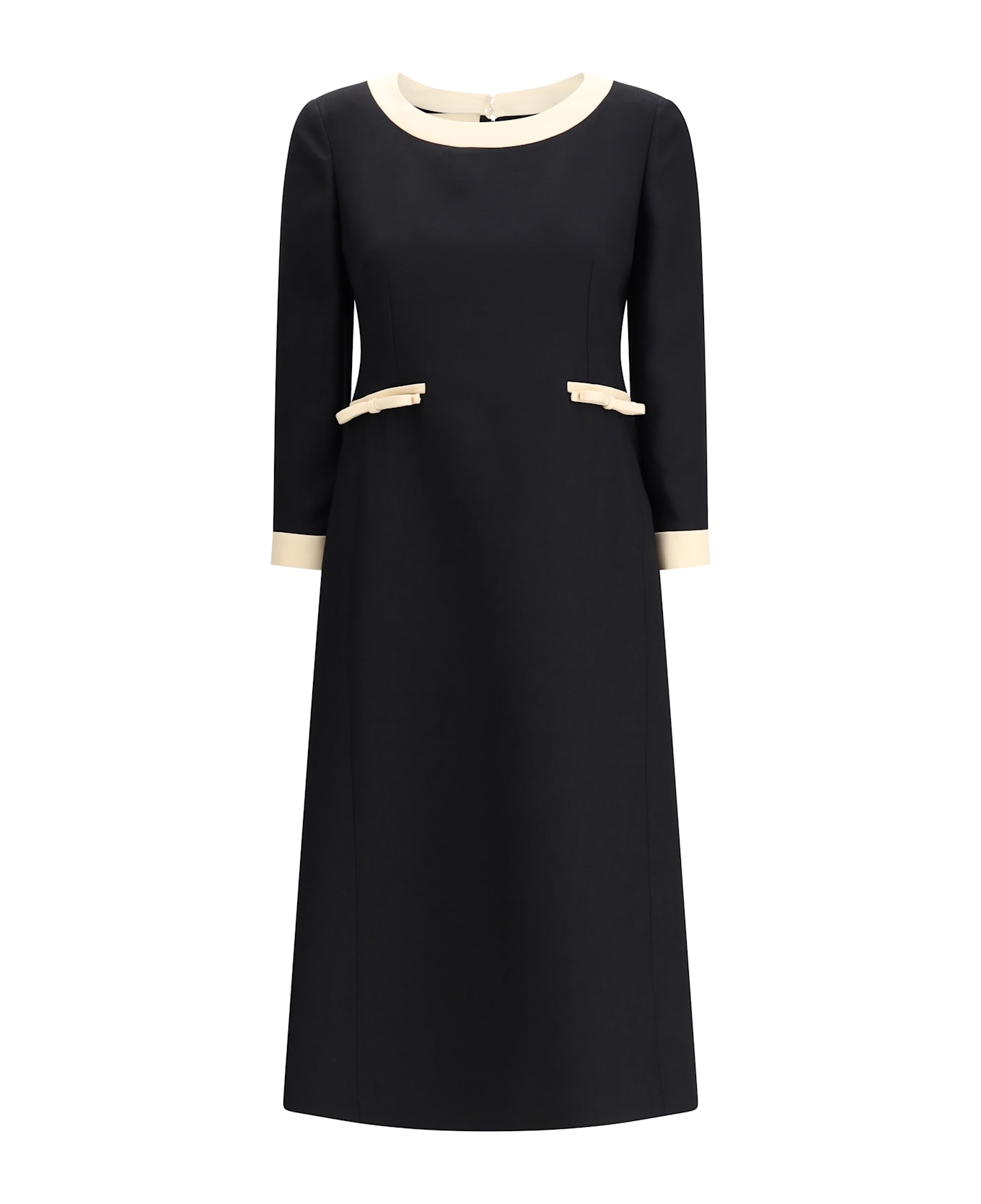 Valentino Wool Dress With Bow