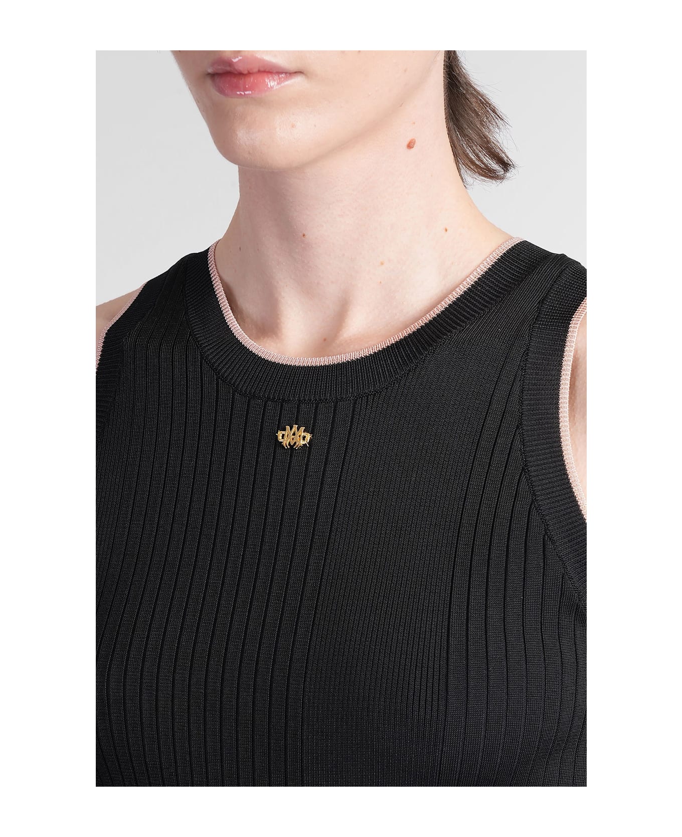 AMIRI Topwear In Black Viscose - black