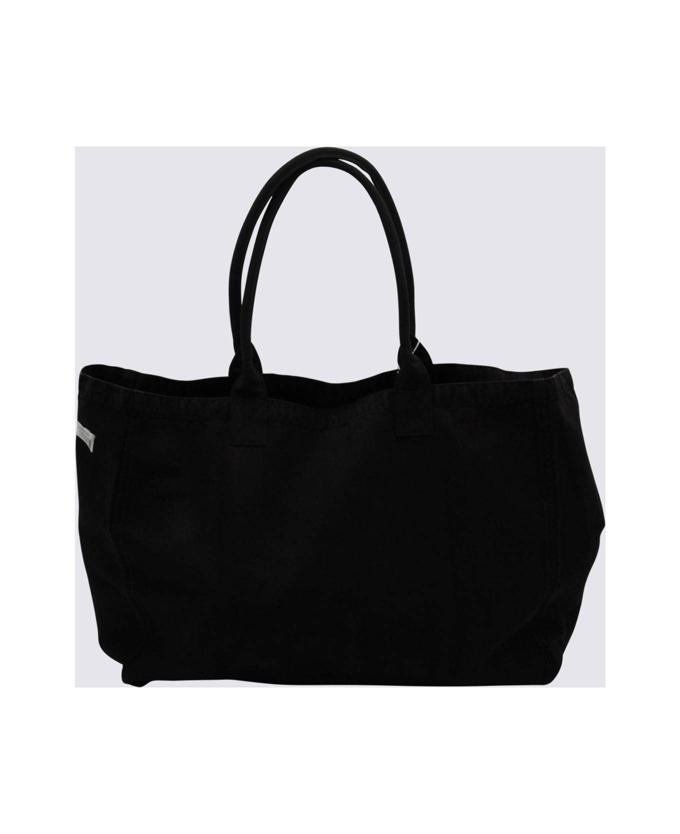 Anine Bing Black Cotton Totes - Black