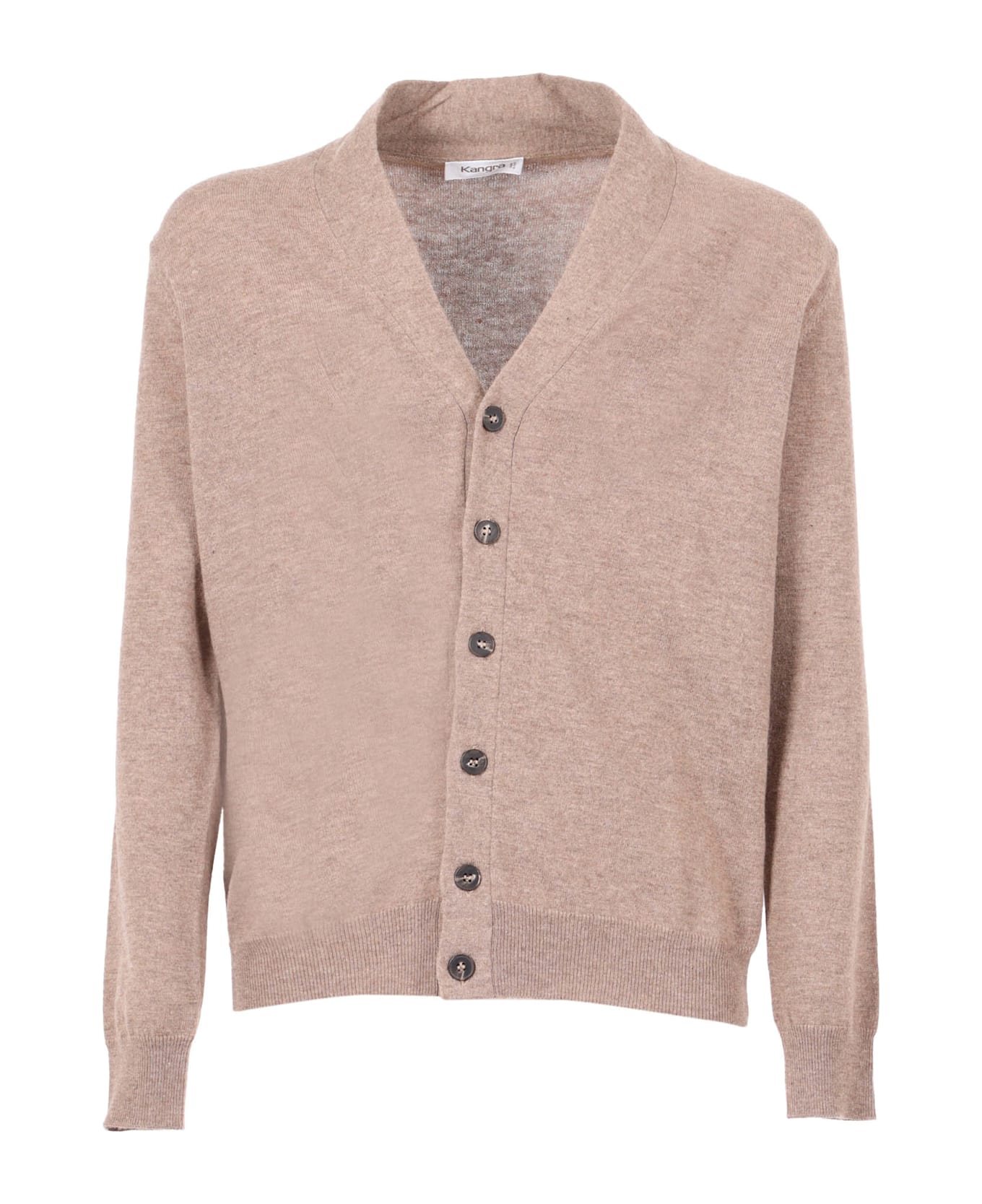 Kangra High Collar Jacket - BEIGE