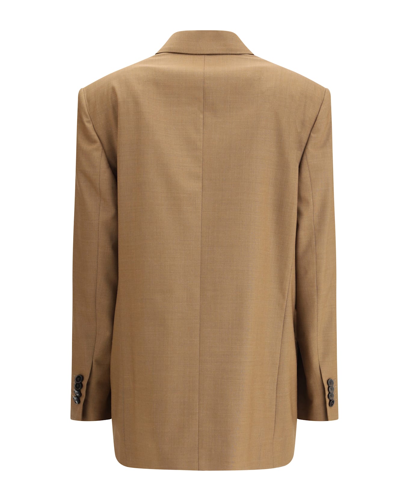 Lardini Double-breasted Jacket In Pure Virgin Wool