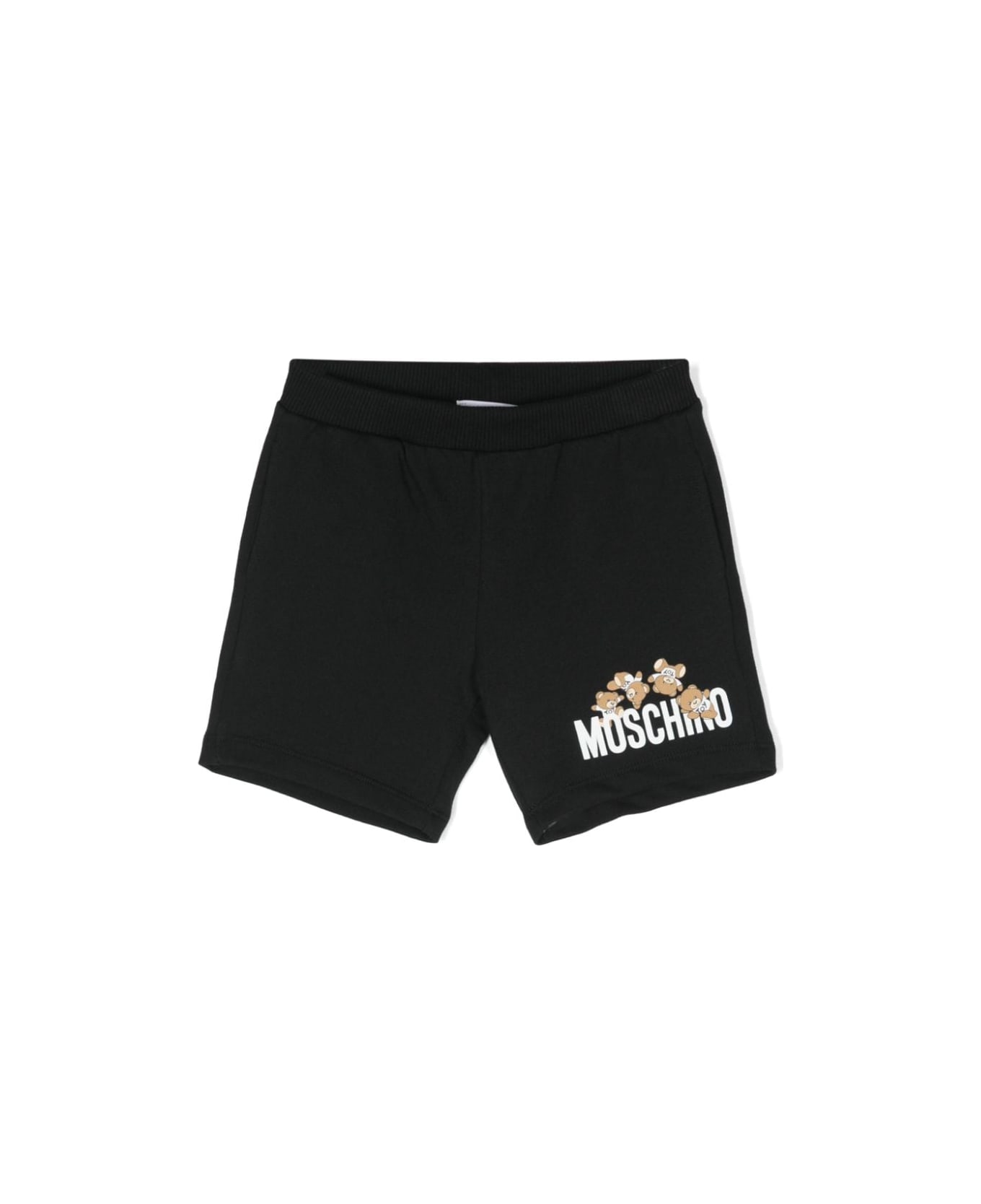 Moschino Shorts Teddy Bear - Black ボトムス