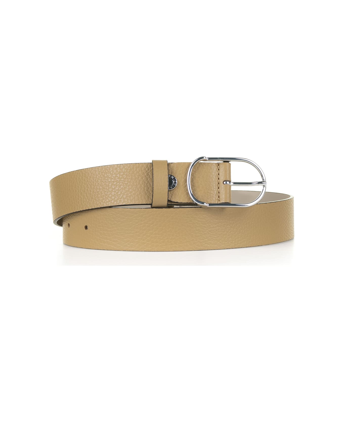 Gianni Chiarini Natural Beige Leather Belt - NATURALE ベルト