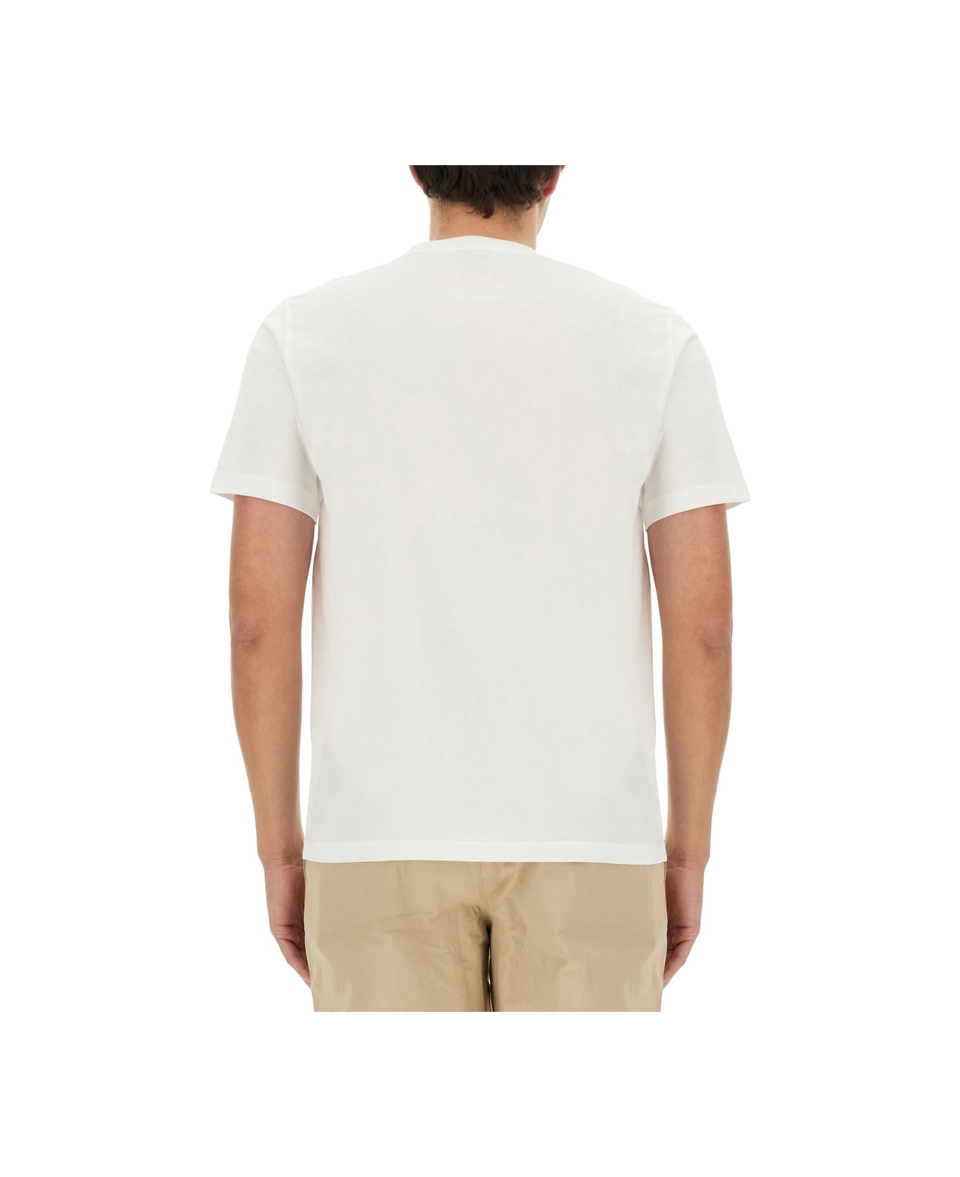 PS by Paul Smith Skull Print T-shirt - WHITE シャツ