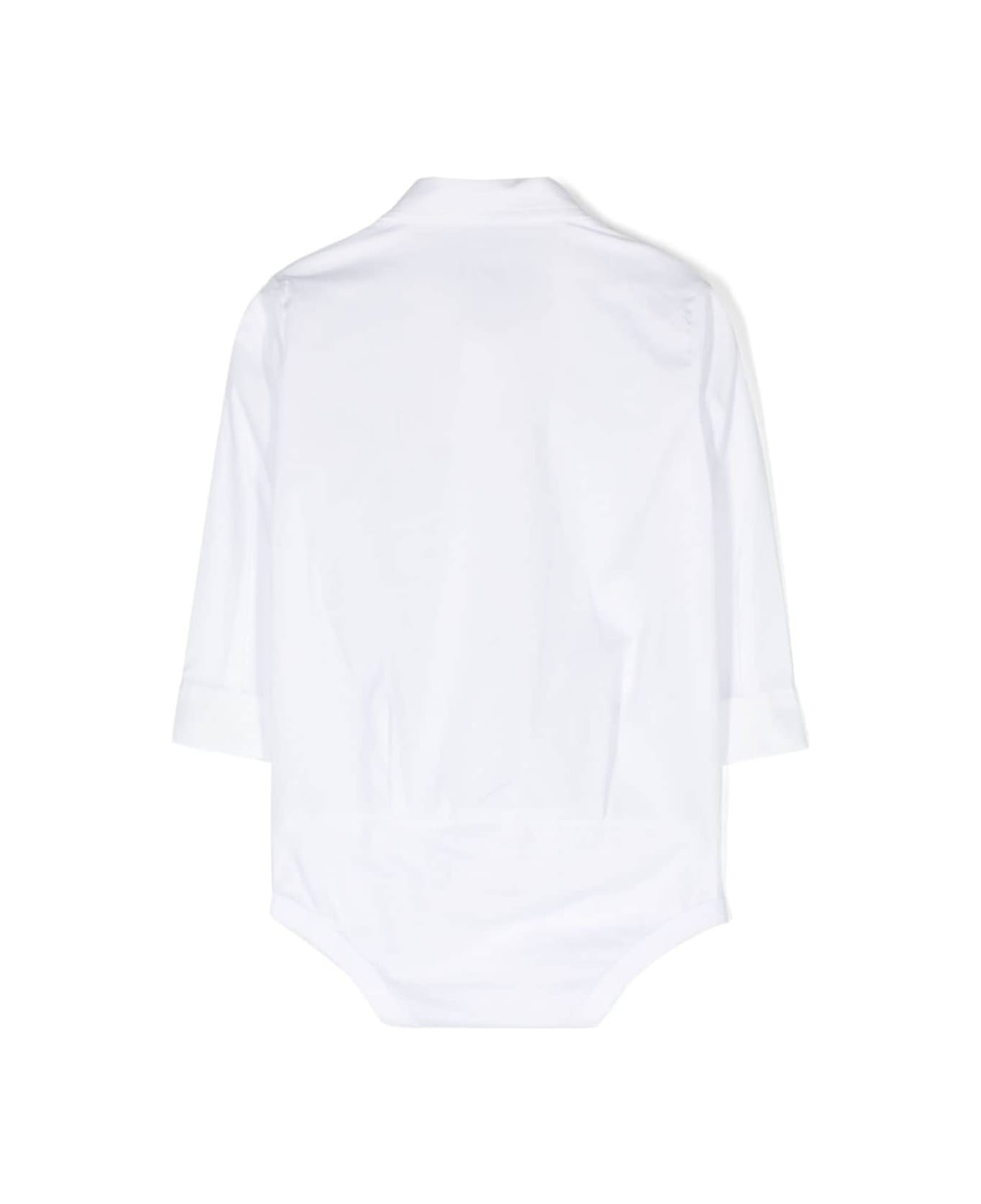 Il Gufo Body Camicia - White