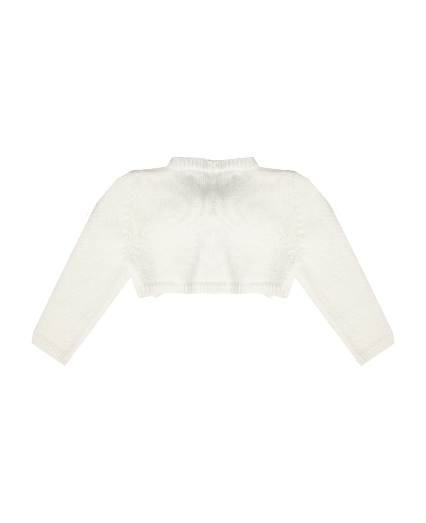 La stupenderia Wool Sweater - White