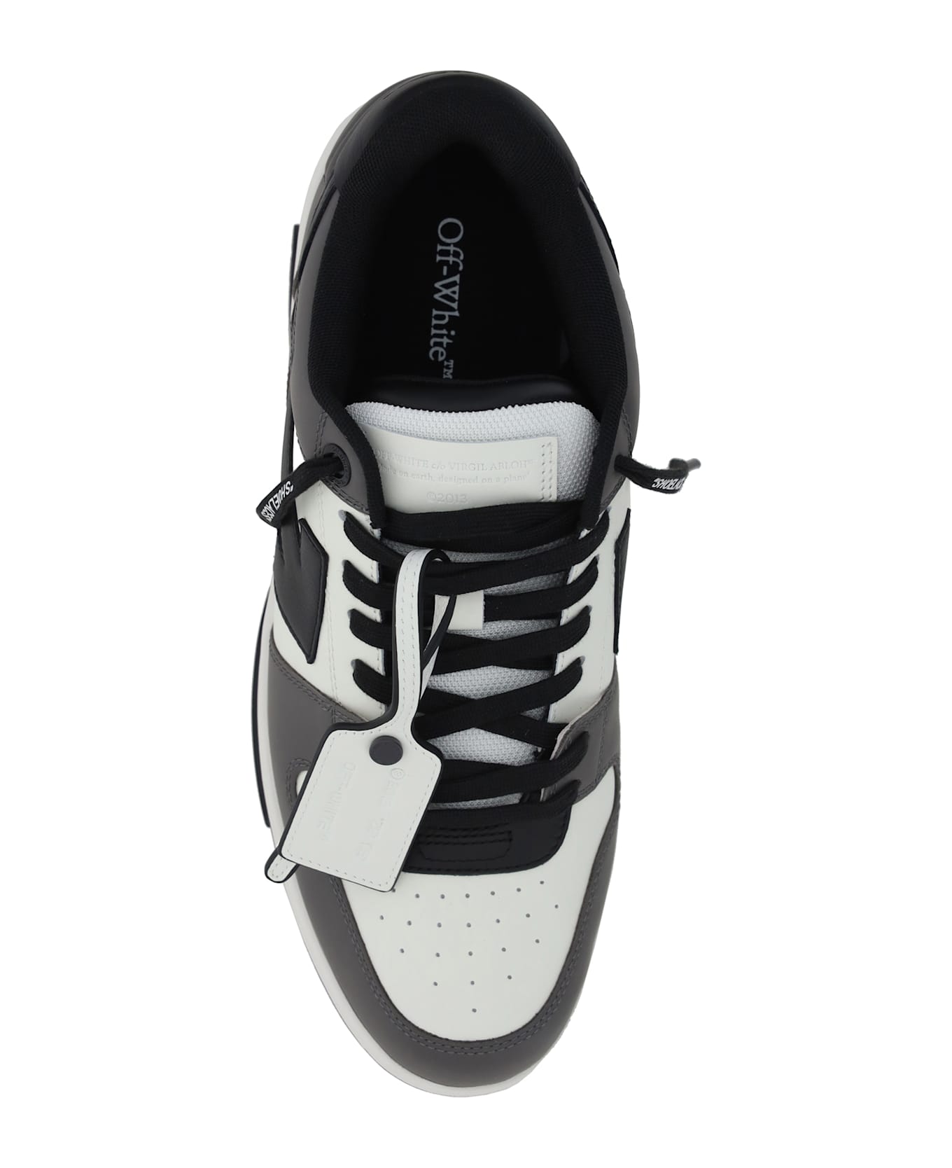 Off-White Out Of Office Sneakers - Dark Grey Black