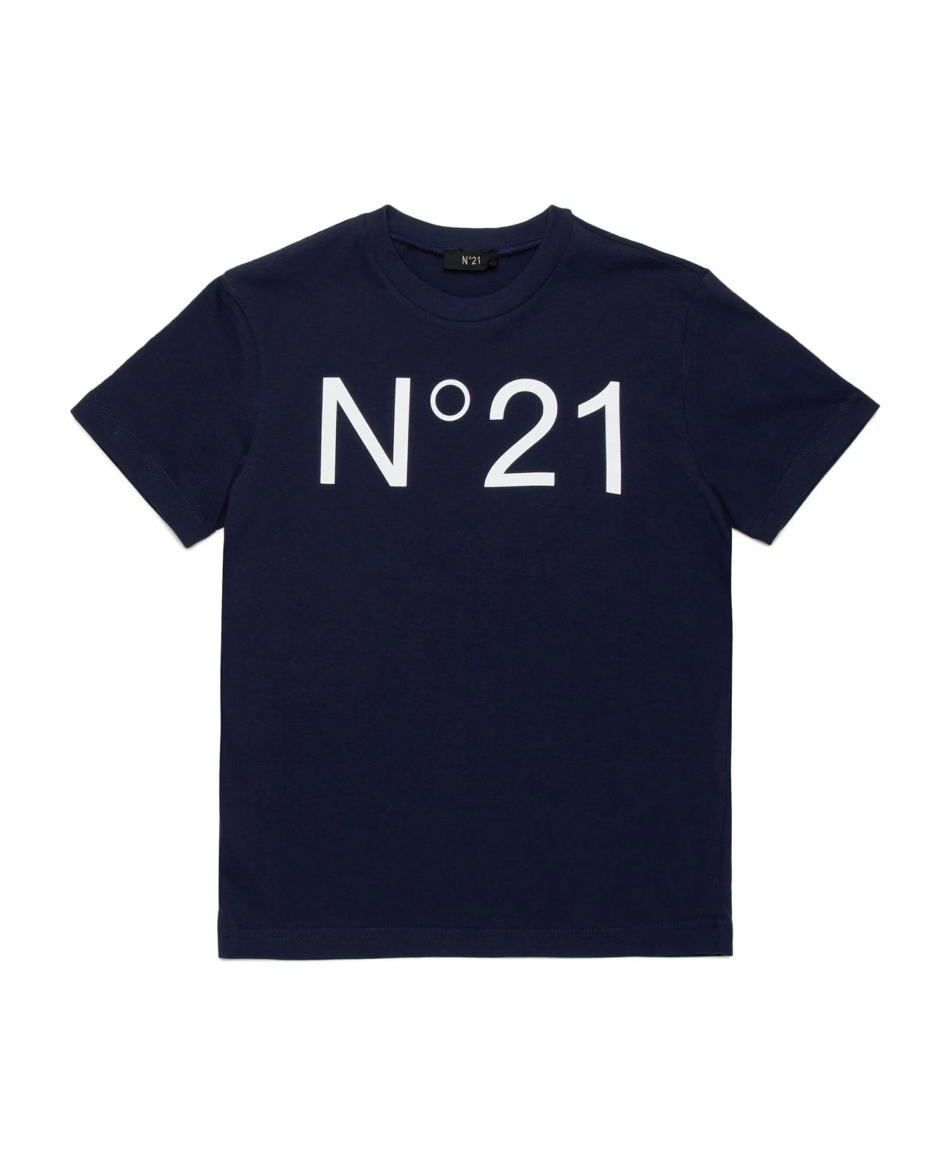 N.21 N°21 T-shirts And Polos Blue - Blue