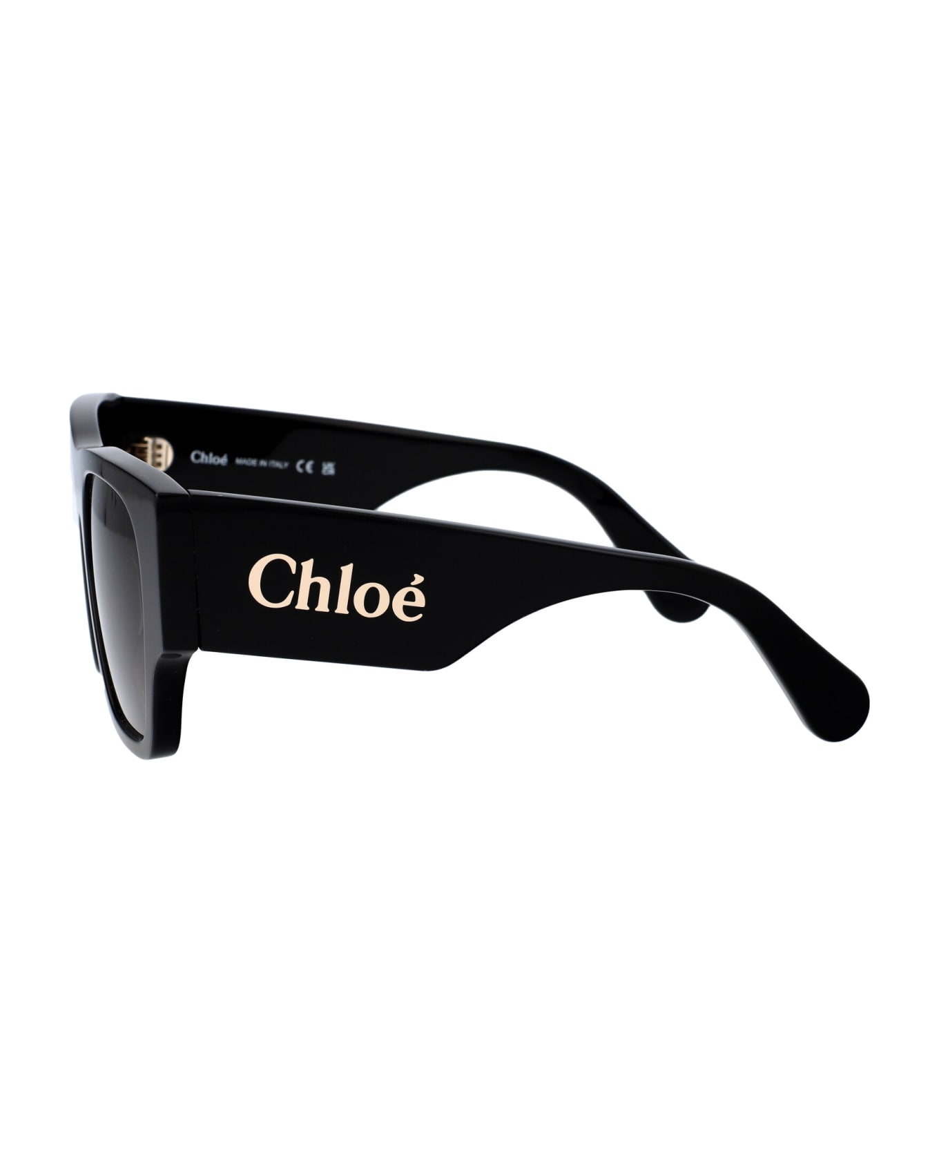 Chloé Eyewear Ch0233s Sunglasses - 001 BLACK BLACK GREY サングラス