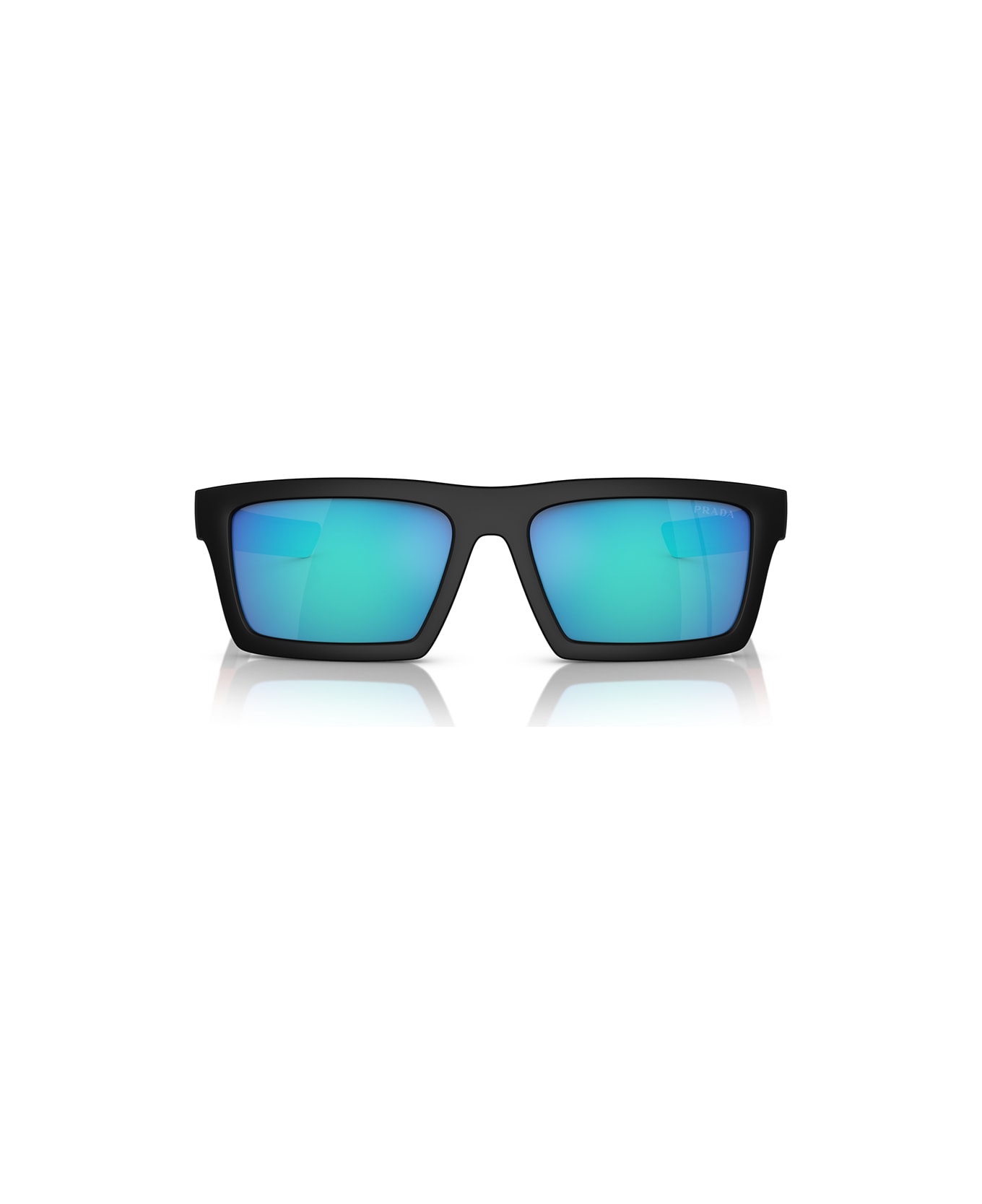 Prada Linea Rossa Sunglasses - Nero/Blu specchiato