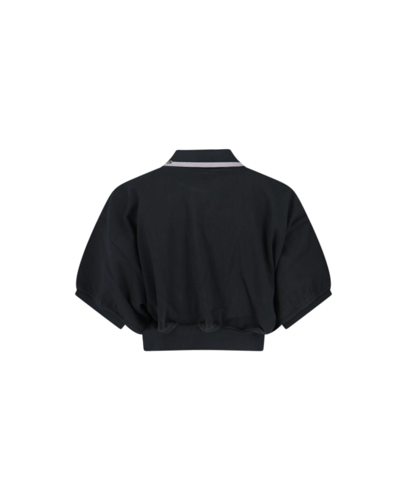 Alexander Wang Logo Polo Shirt - Black