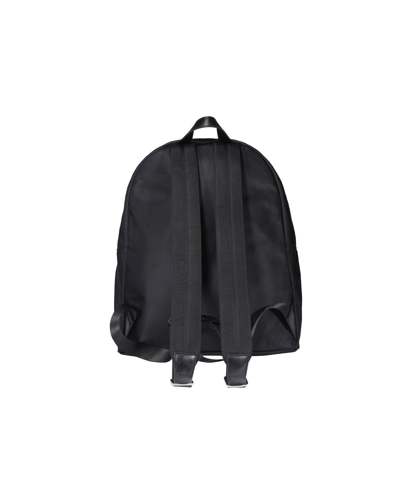 Dsquared2 Icon Logo Print Backpack - Nero バックパック
