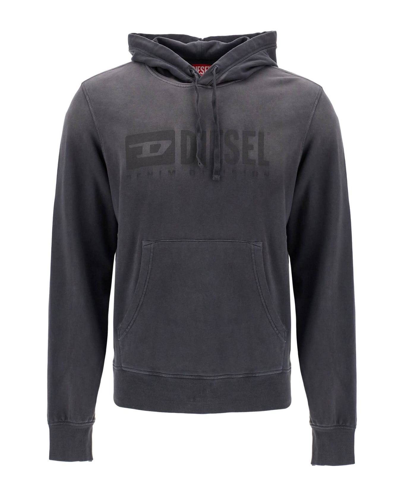 Diesel Hooded Sweat - BLACK (Black)