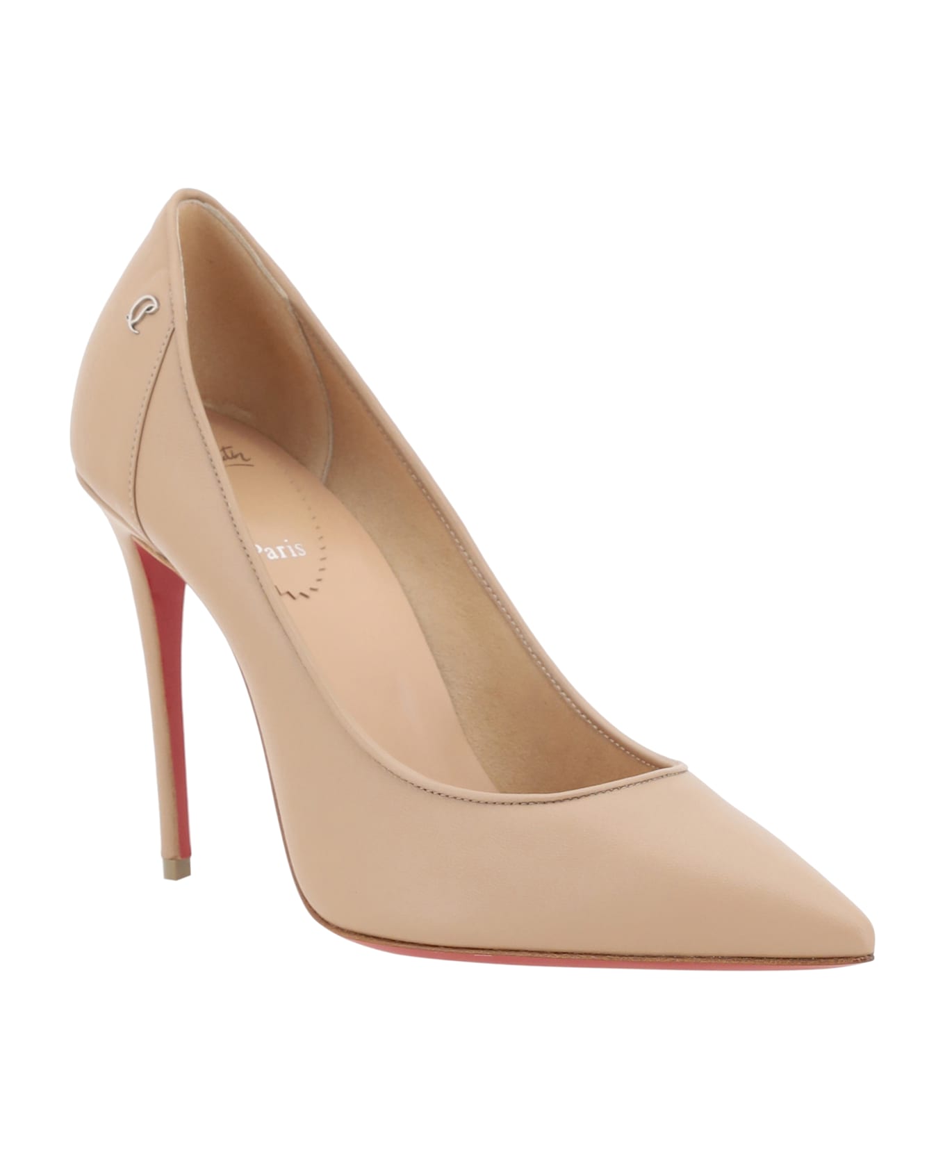 Christian Louboutin Kate Leather Pumps - Blush/lin Blush