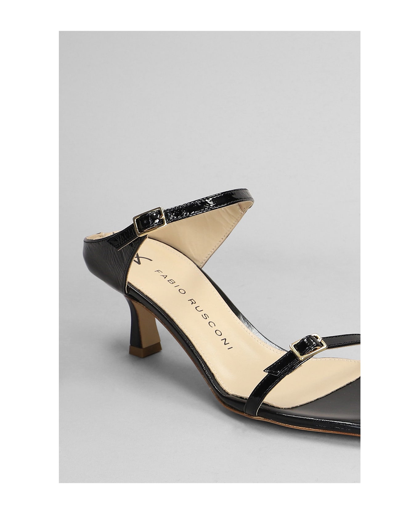 Fabio Rusconi Sandals In Black Leather - black