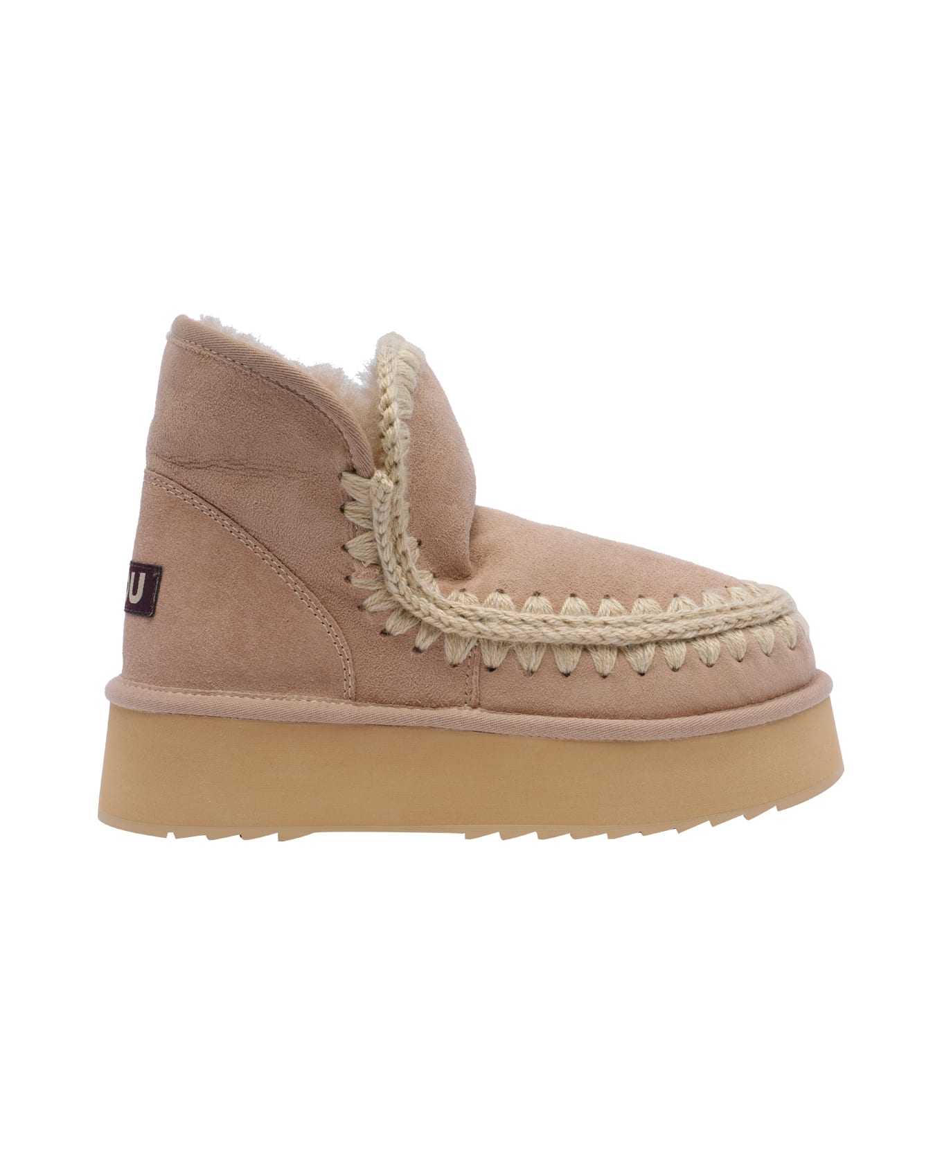 Mou Mini Eskimo Platform Boots - Beige スニーカー