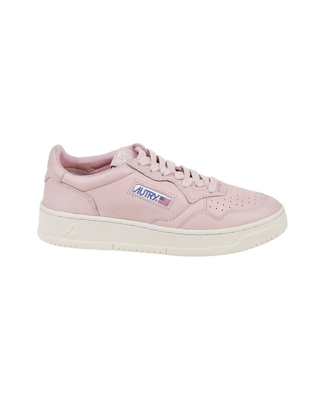 Autry Lace-up Sneakers - Rose