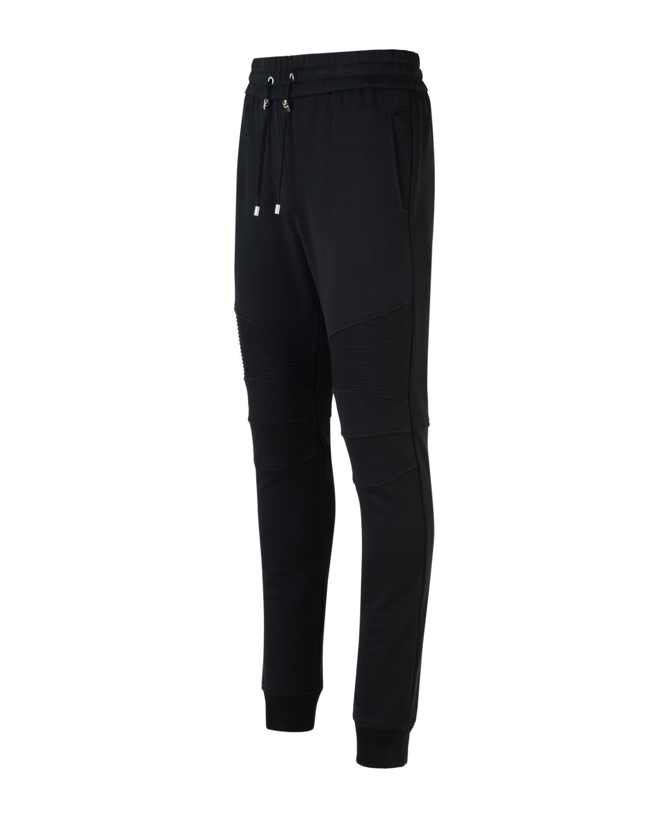 Balmain 'jogger' Black Cotton Pants - Black