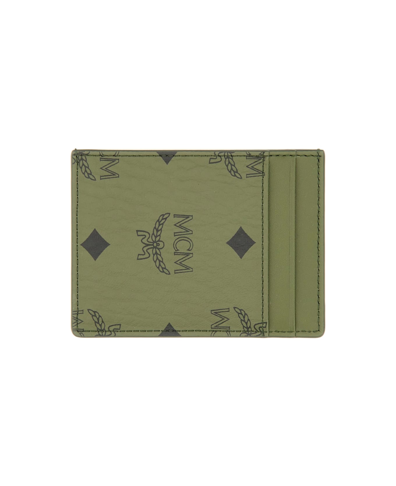 MCM Card Holder "aren" - GREEN