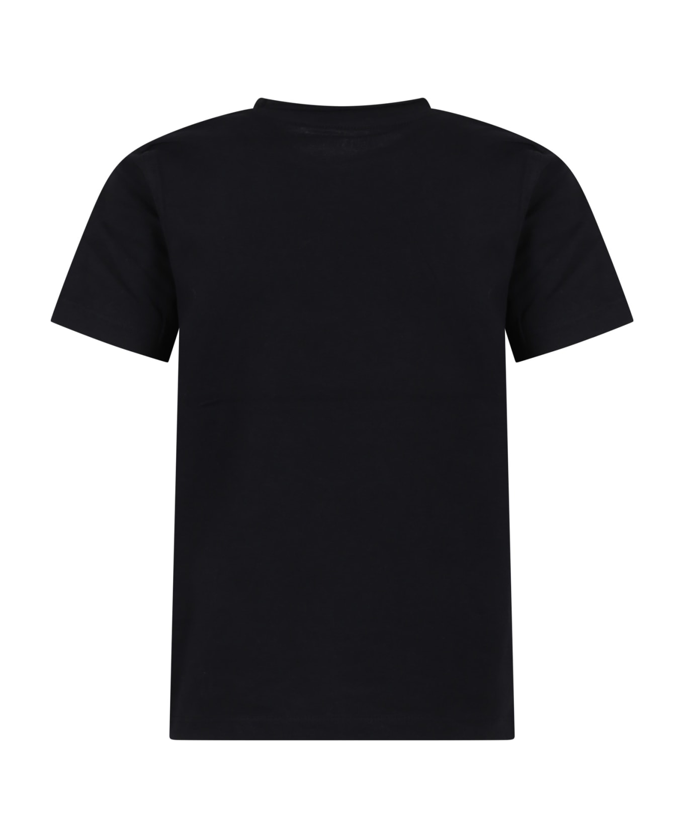 Zadig & Voltaire Black T-shirt For Boy With Print And Logo - Black Tシャツ＆ポロシャツ