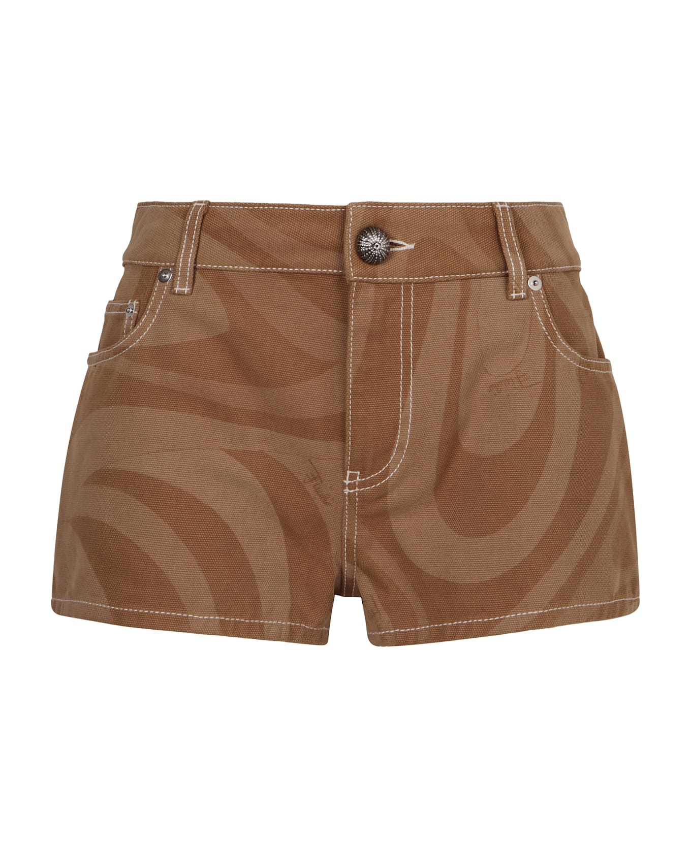 Pucci Cotton Shorts - Sand