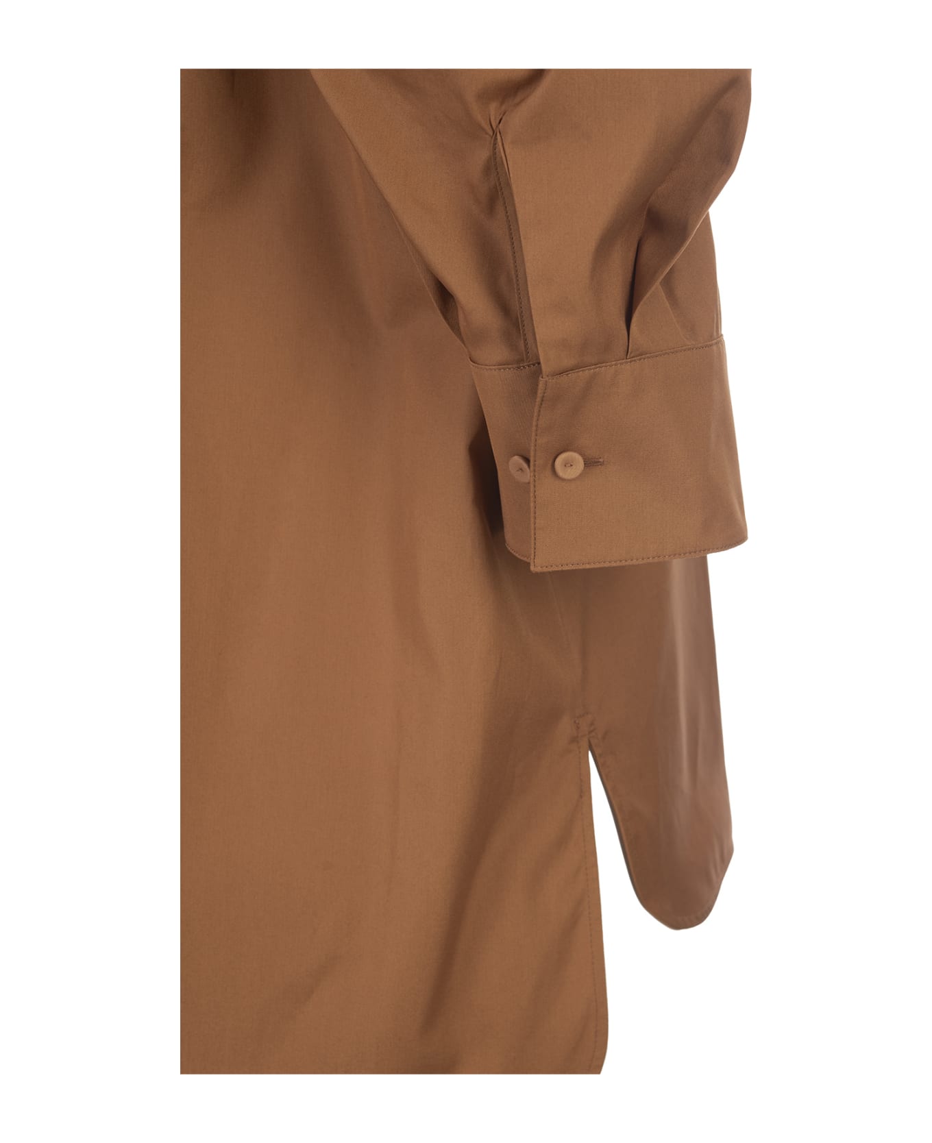 Max Mara Light Brown Carpi Shirt - Leather Brown